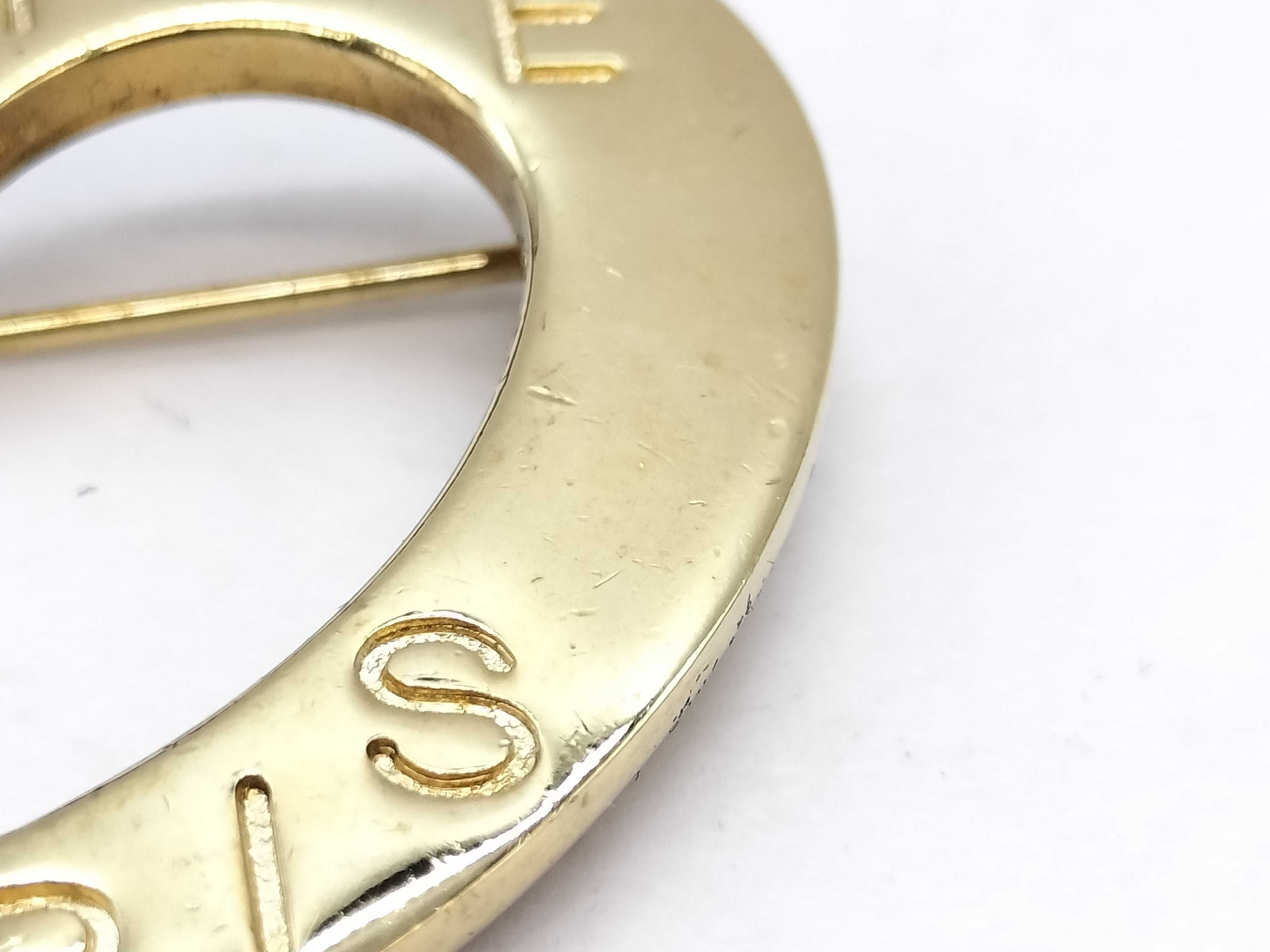 Gold Brooch Heart Brooch — view 7