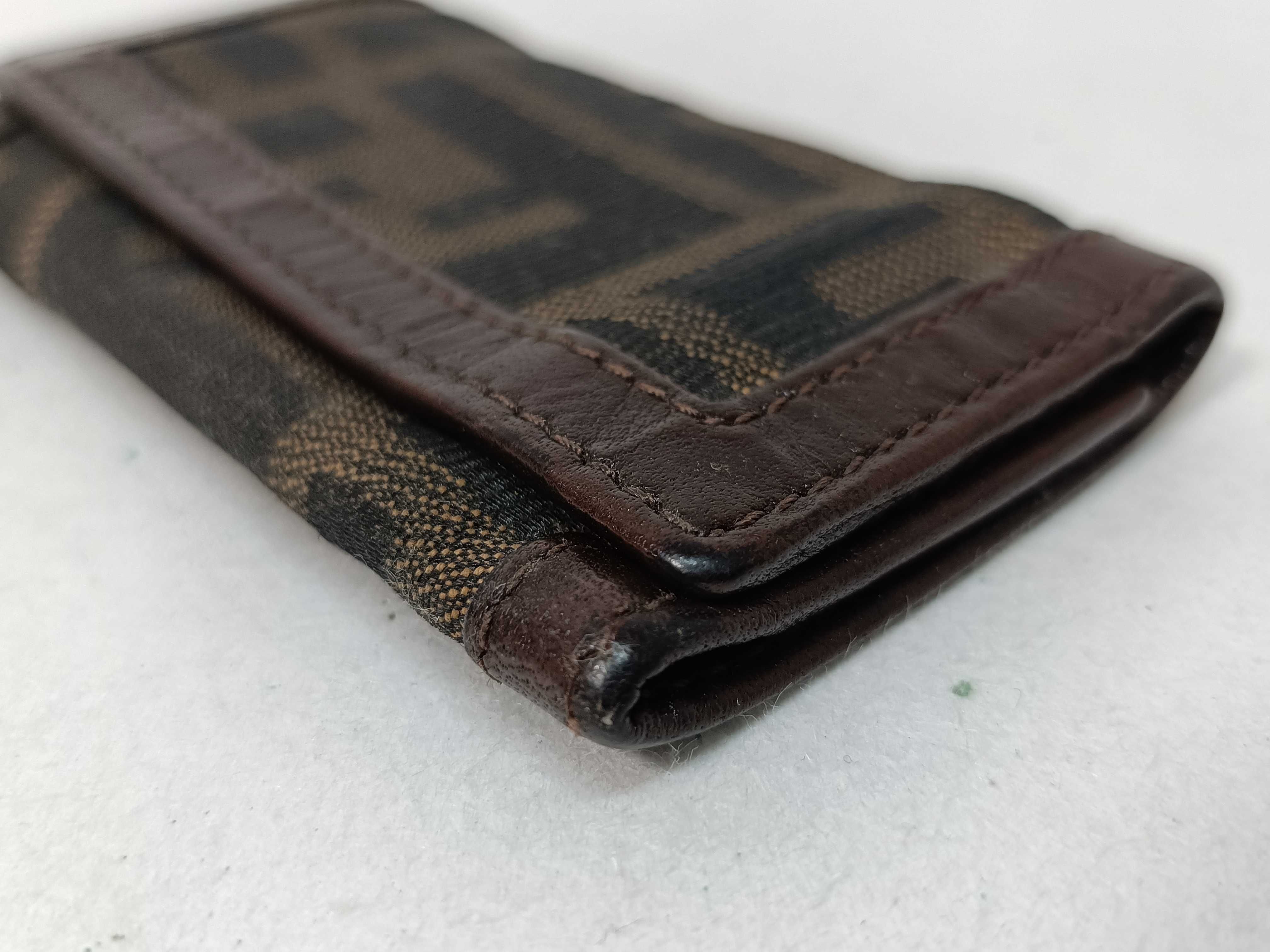 Zucca pattern Fendi key case — view 4
