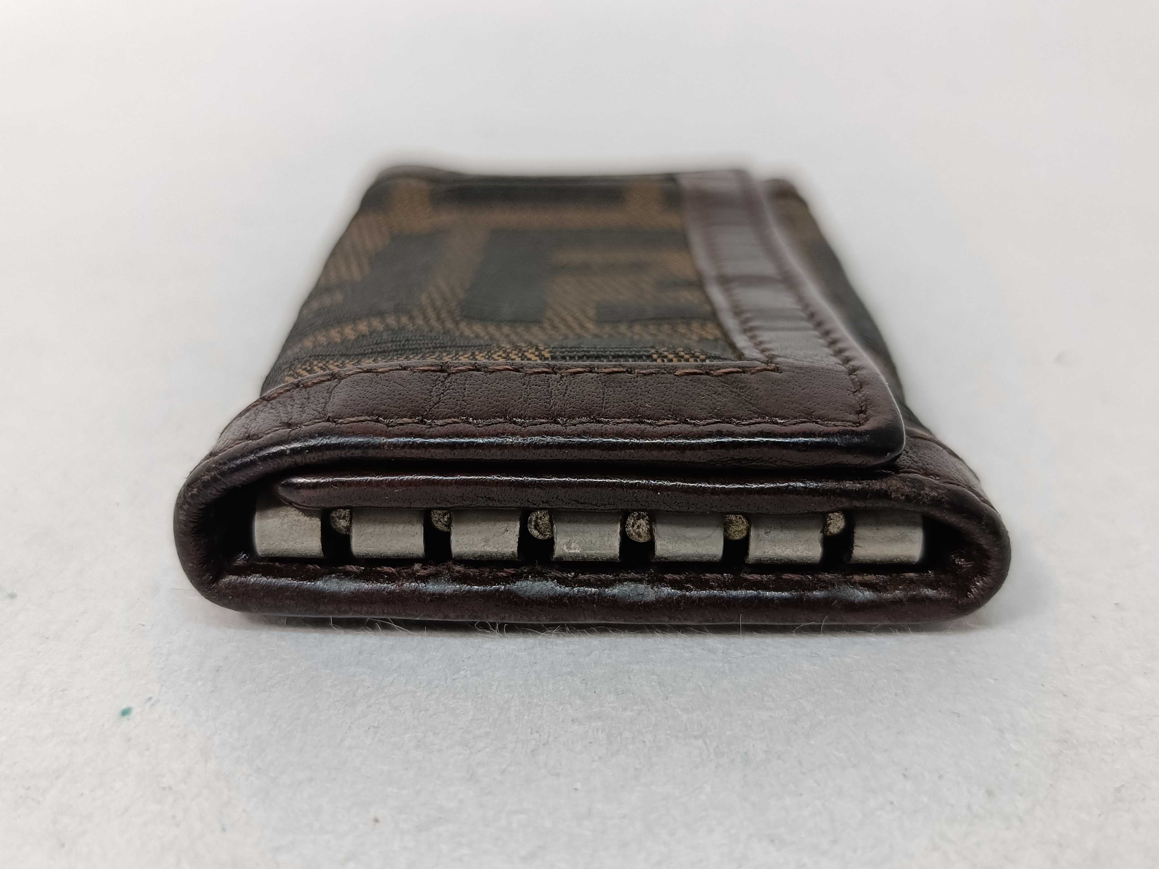 Zucca pattern Fendi key case — view 6