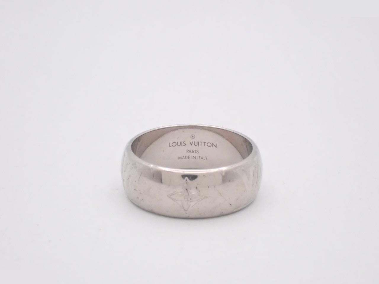 Monogram motif ring #19 — view 2