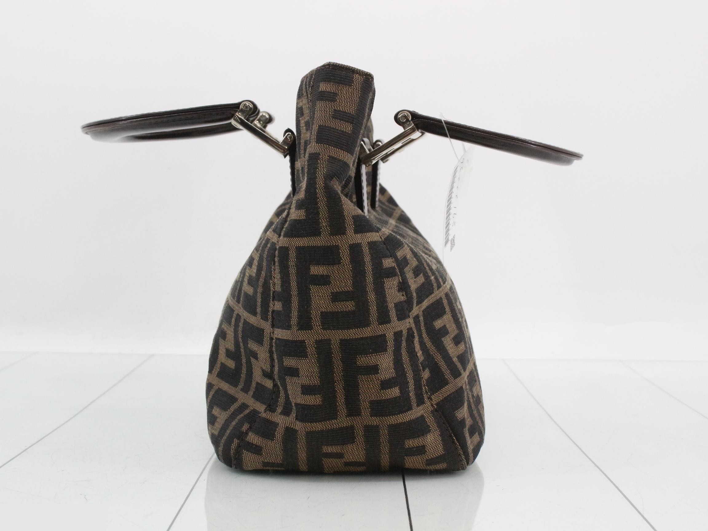 ZUCCA (bag) - Handbag with FF logo, canvas — view 3