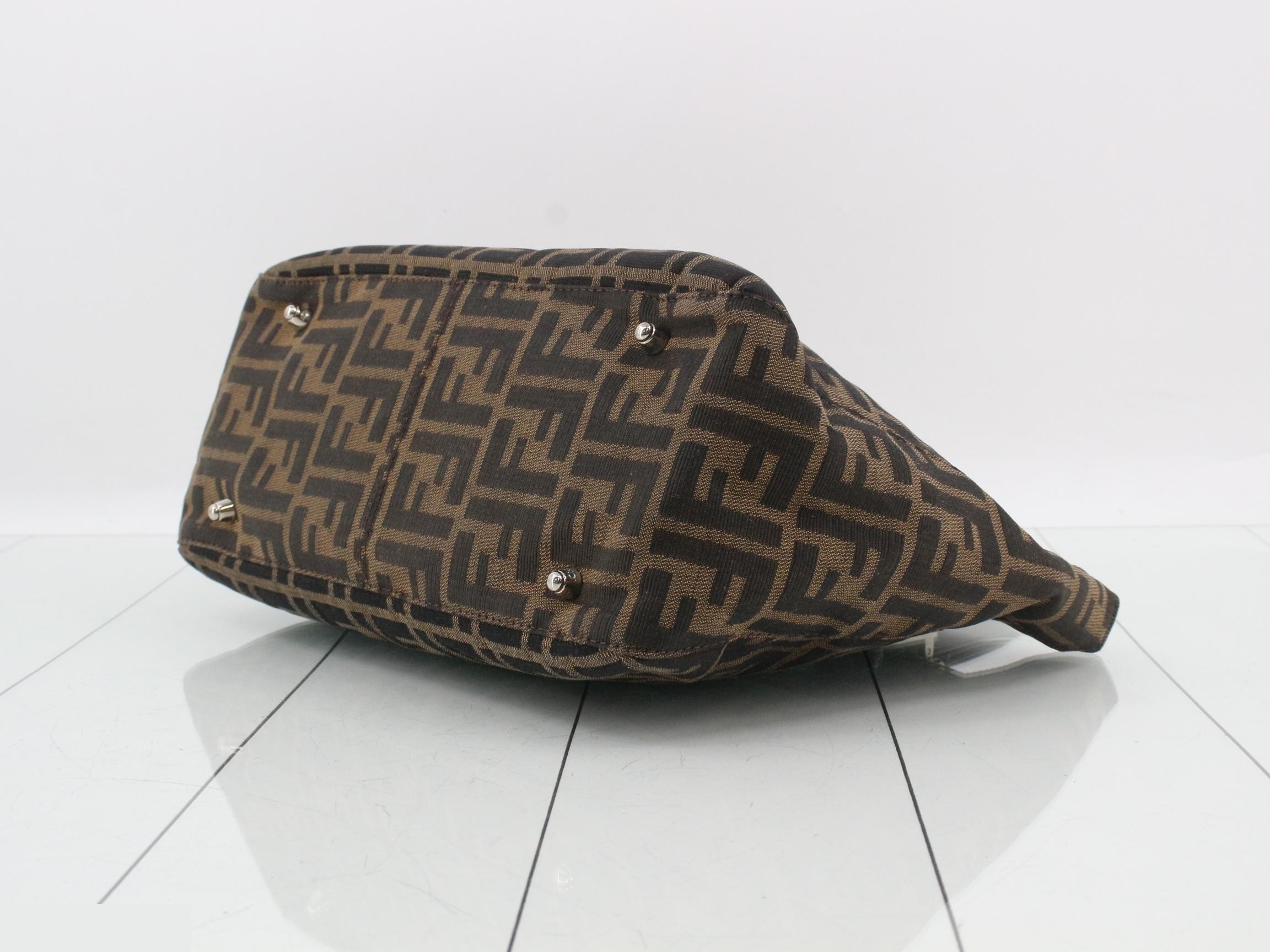 ZUCCA (bag) - Handbag with FF logo, canvas — view 6