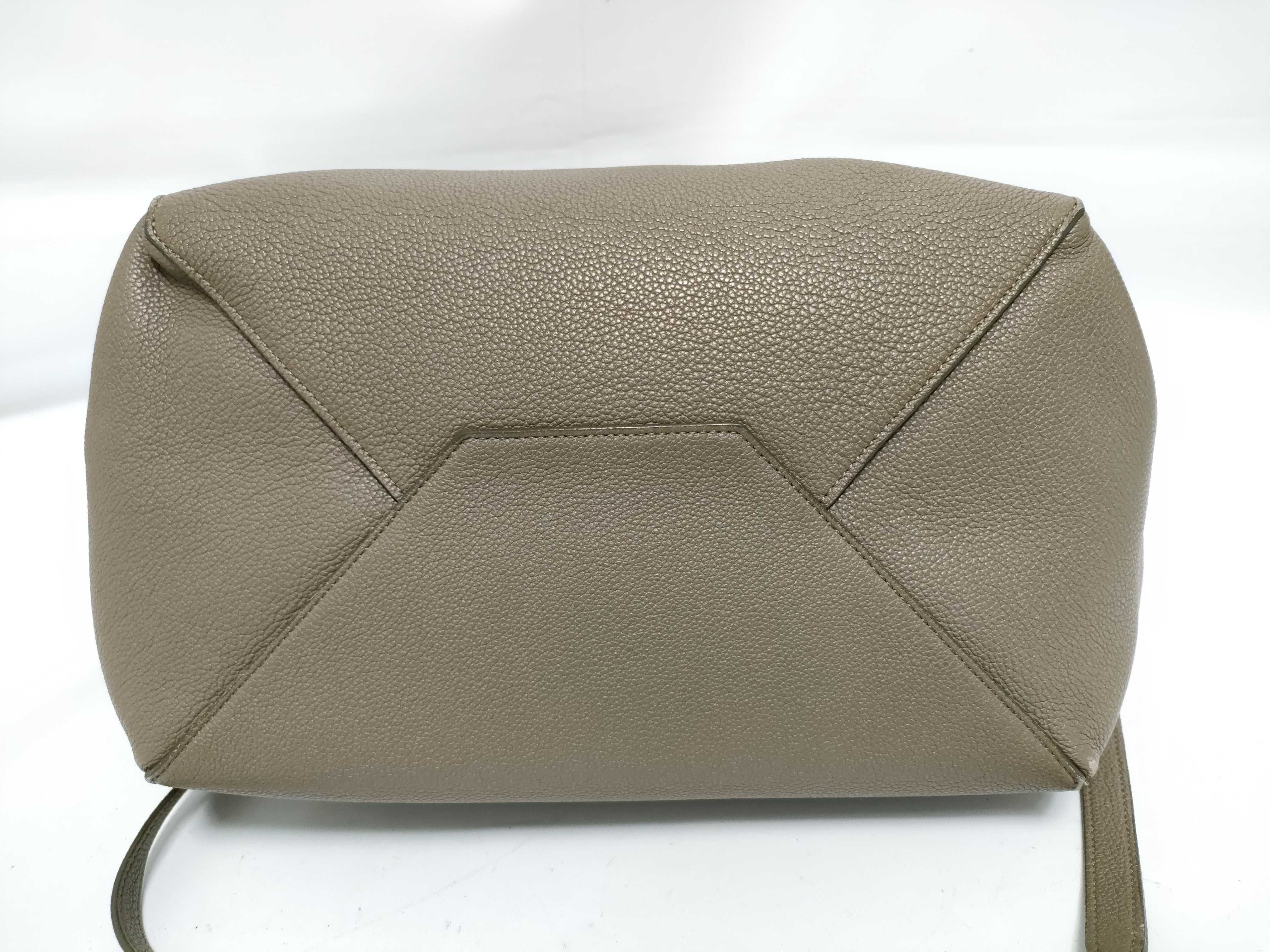 Vertical Cabas Tote Bag, Gray Tote Bag — view 3