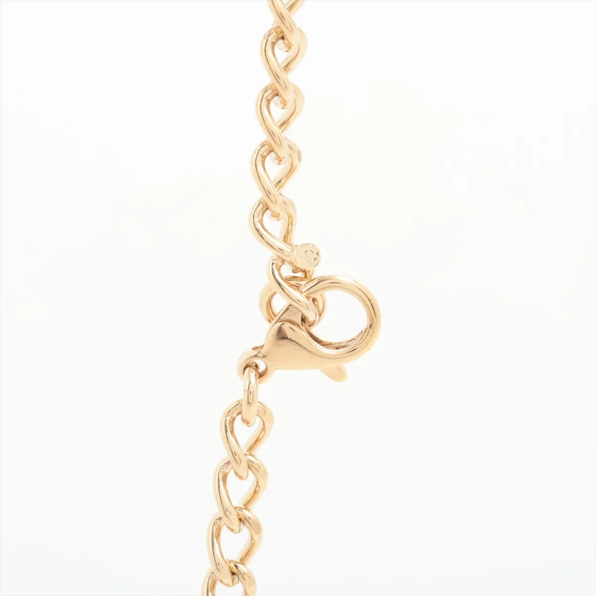 Coco Mark Logo Necklace 02A, GP Gold, — view 3