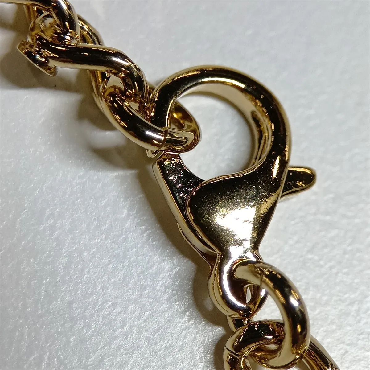 Coco Mark Logo Necklace 02A, GP Gold, — view 7
