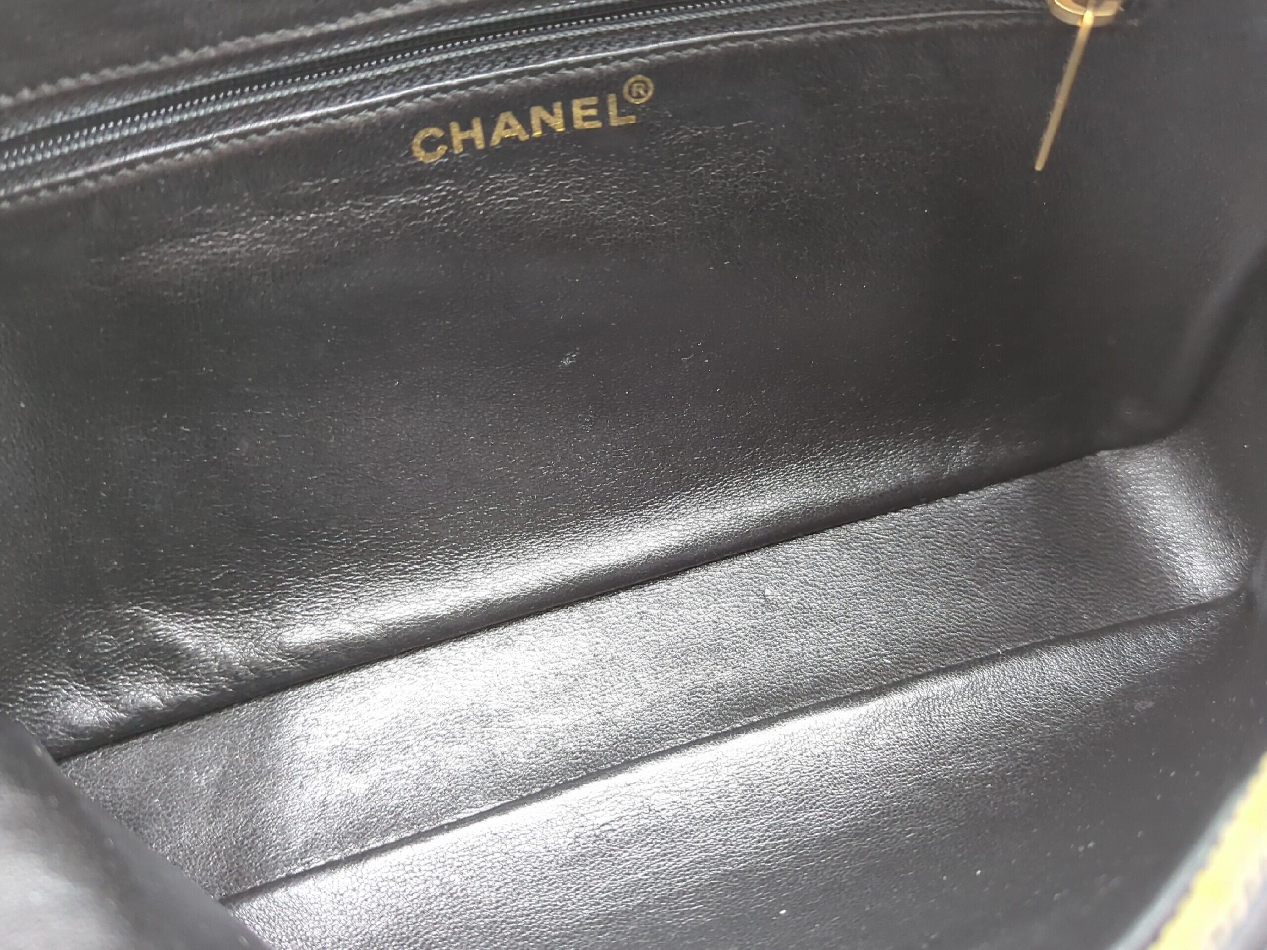 Wild Stitch Chain Shoulder Bag (Black) — view 9