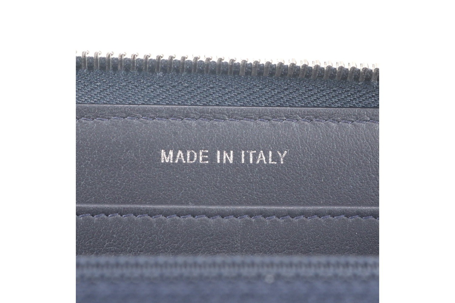 Serial sticker included Deauville denim long wallet — view 8