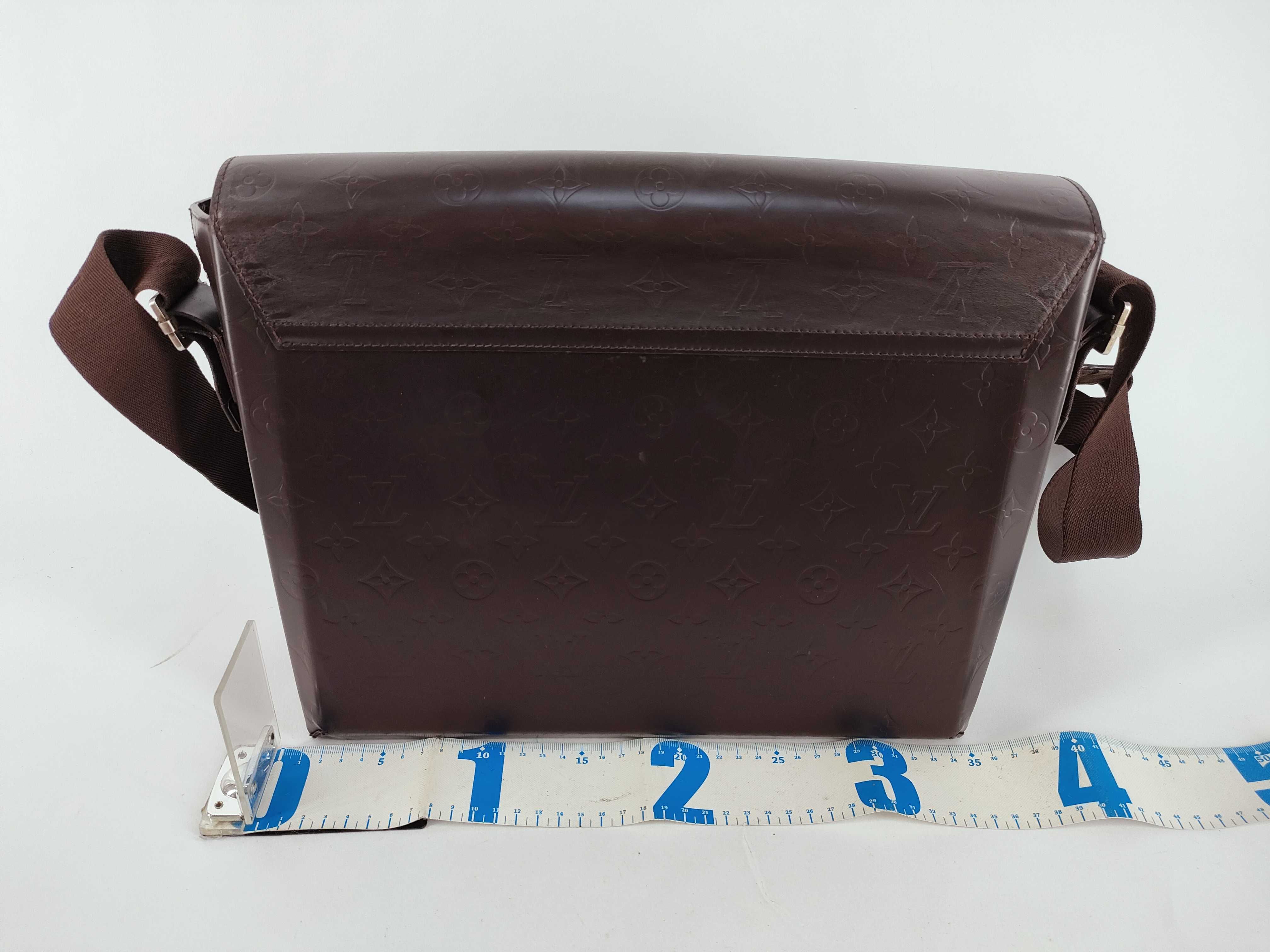 Monogram Empreinte Louis Vuitton Monogram Glacé Fonzie M46570 Leather Shoulder Bag — view 2