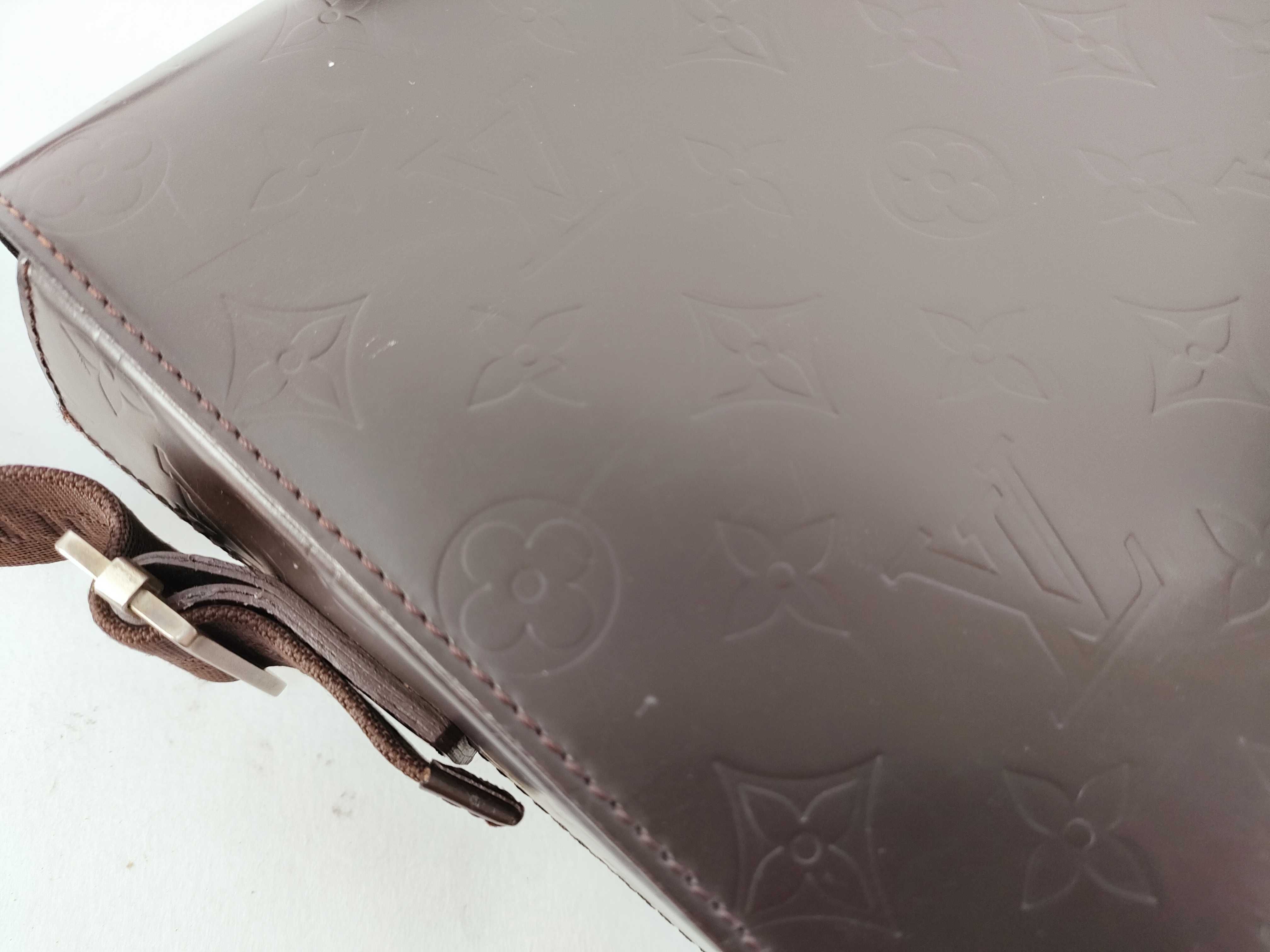 Monogram Empreinte Louis Vuitton Monogram Glacé Fonzie M46570 Leather Shoulder Bag — view 7