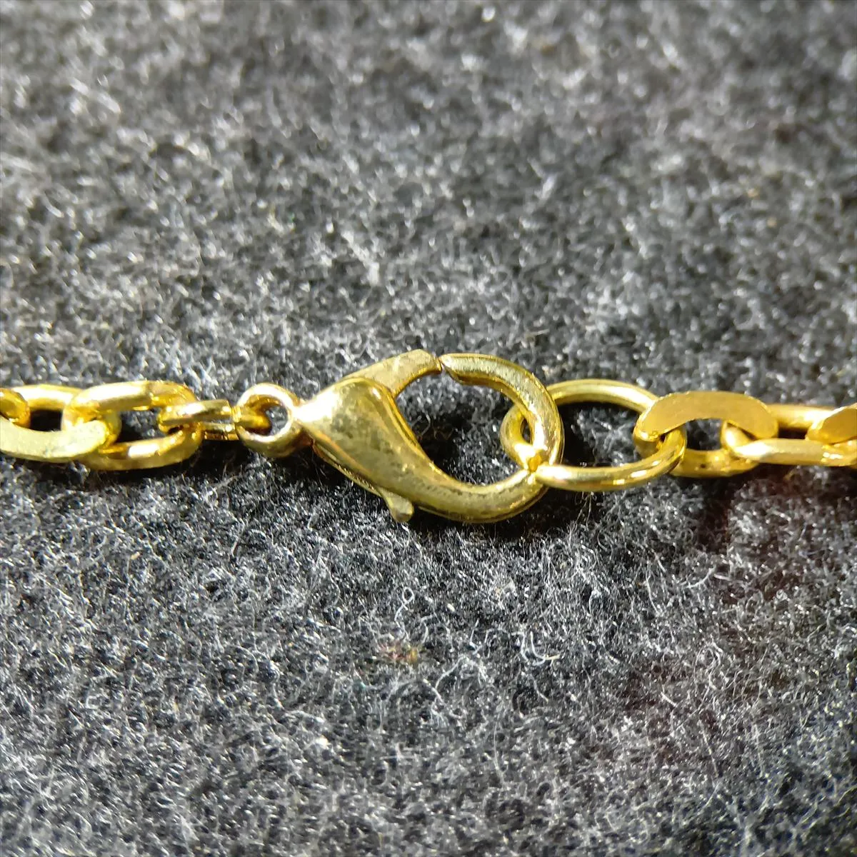 01A Necklace, GP x Faux Pearl, Gold, — view 8