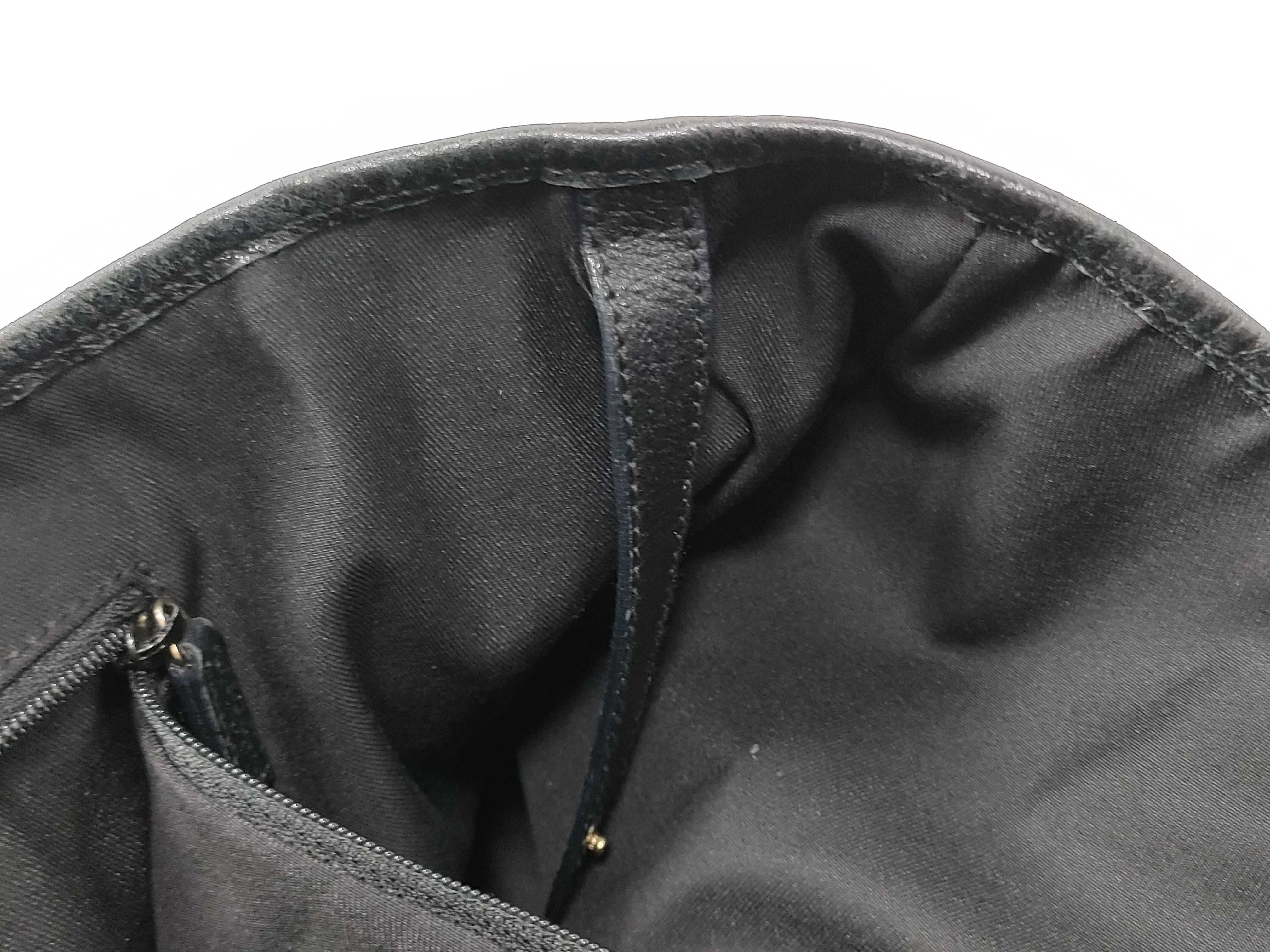 GG Canvas Sherry Line Black Shoulder Bag Tote Bag — view 11
