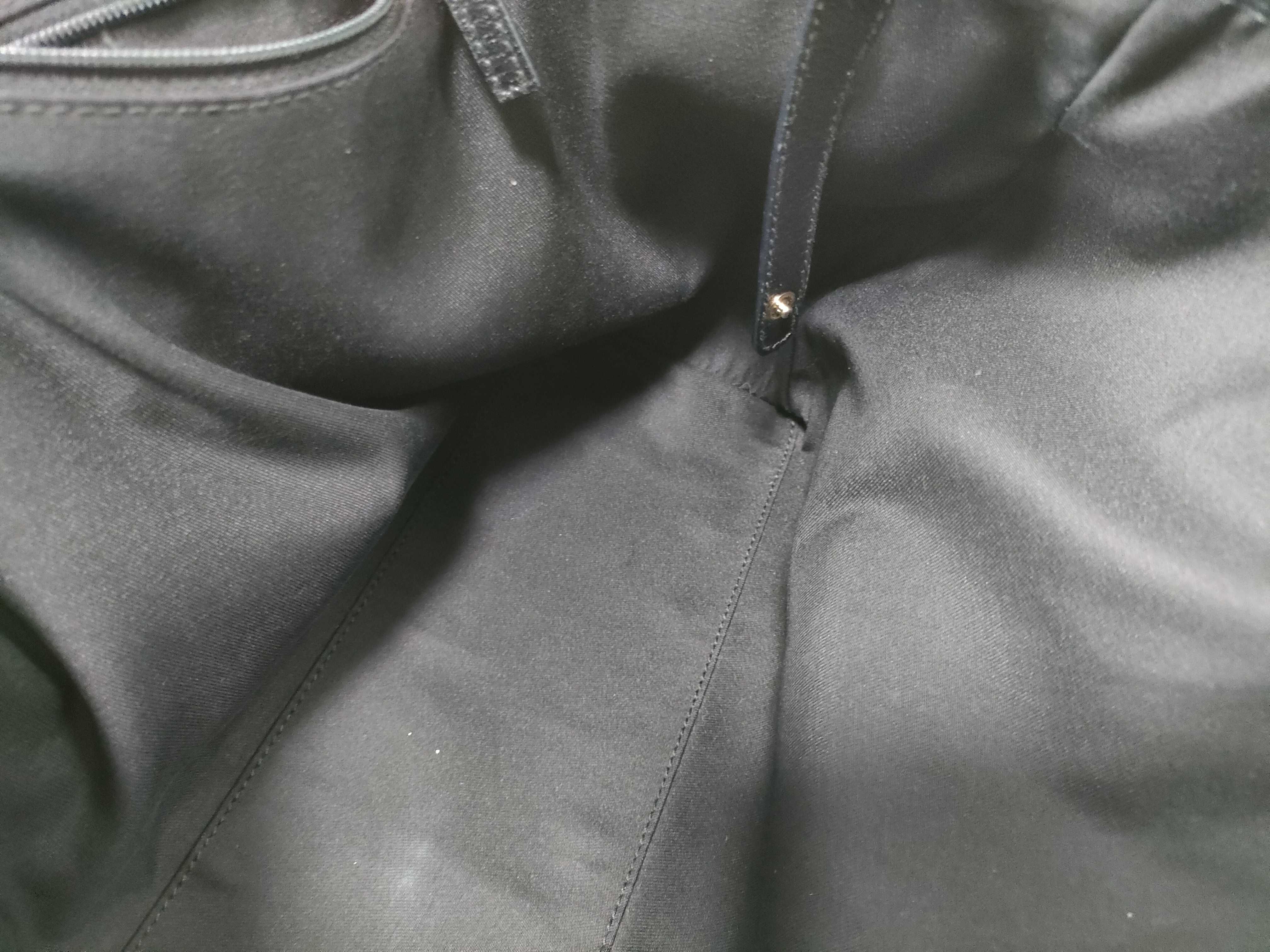 GG Canvas Sherry Line Black Shoulder Bag Tote Bag — view 12