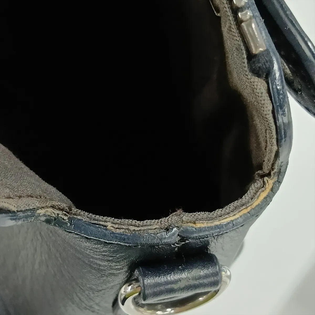 Zucca Visible Mini Leather 2WAY Shoulder Bag Black 8BL145 — view 15