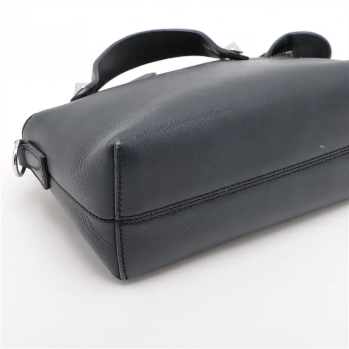 Zucca Visible Mini Leather 2WAY Shoulder Bag Black 8BL145 — view 4