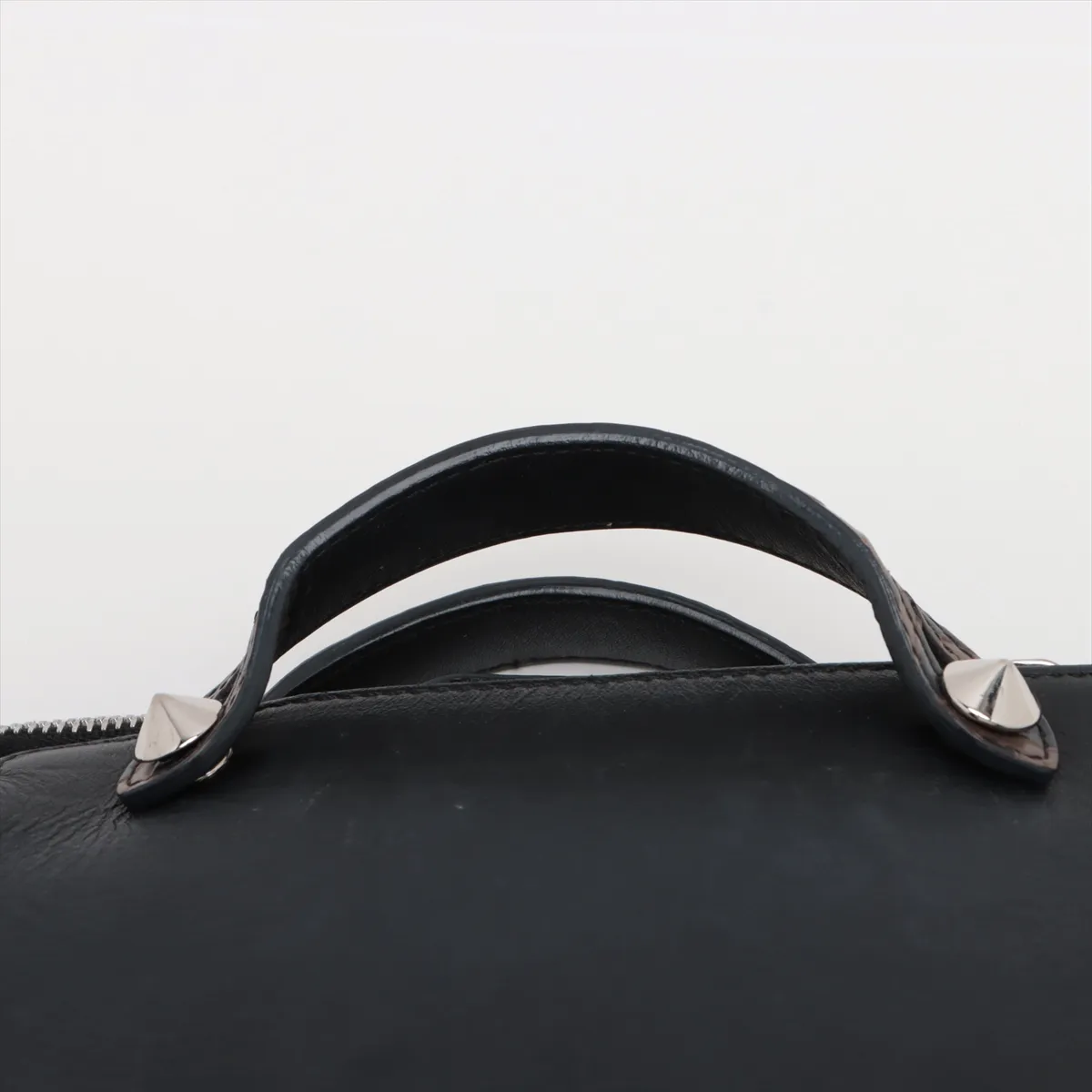 Zucca Visible Mini Leather 2WAY Shoulder Bag Black 8BL145 — view 6