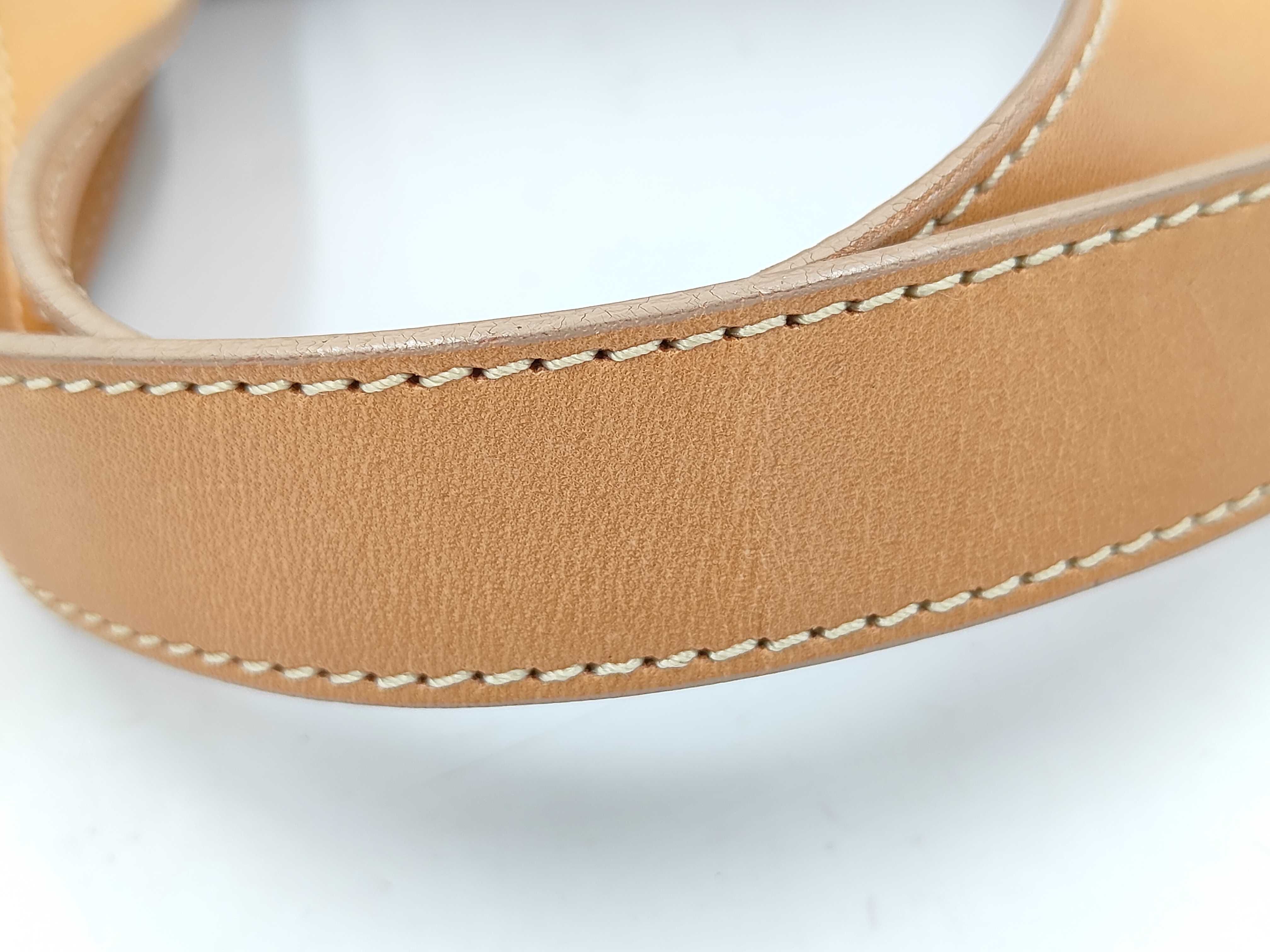 C Macadam Suede Leather Camel Pink Handbag — view 4