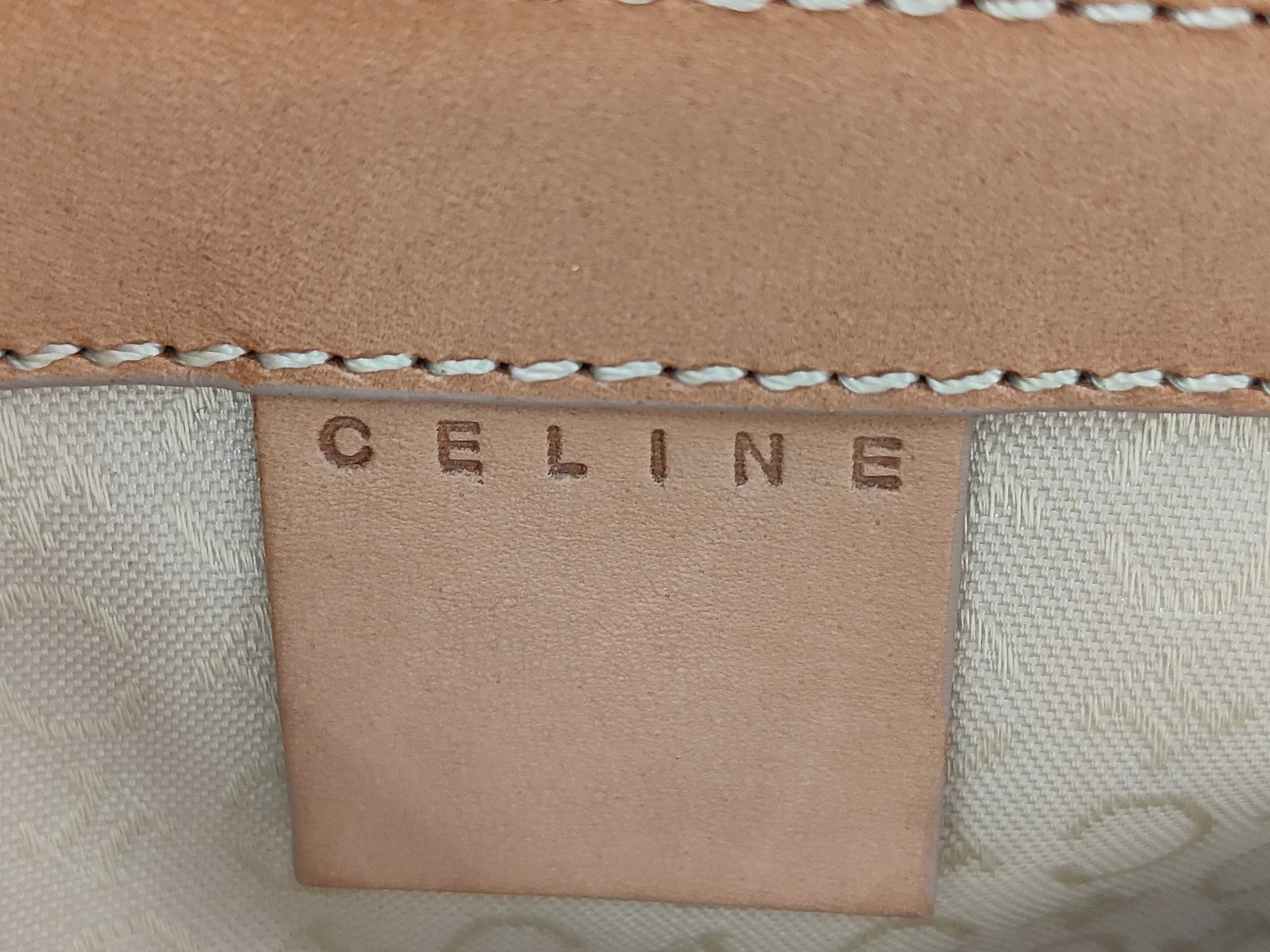 C Macadam Suede Leather Camel Pink Handbag — view 9