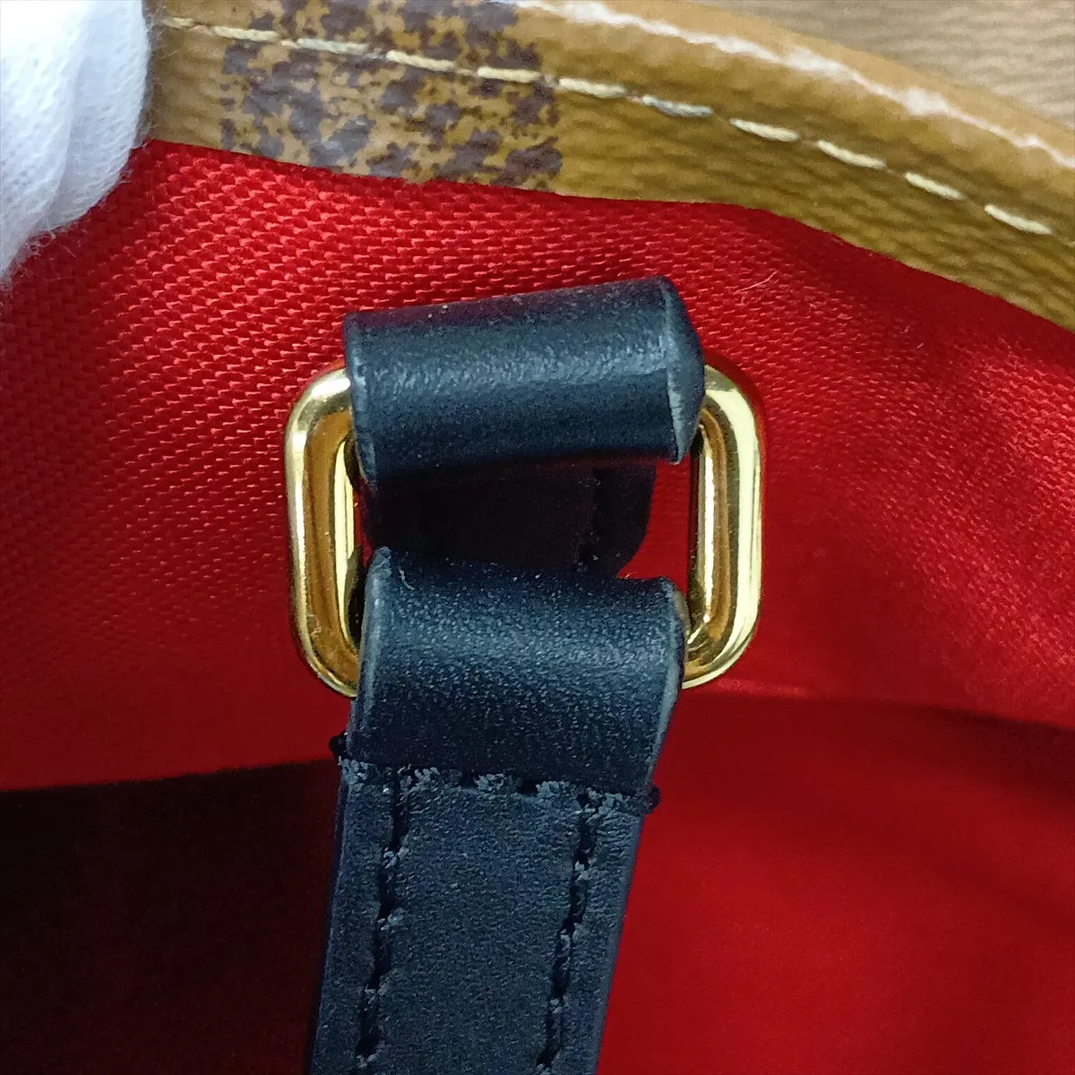 Giant Monogram Reverse OnTheGo GM M45320 FL0231 Brown (RFID detected) — view 15