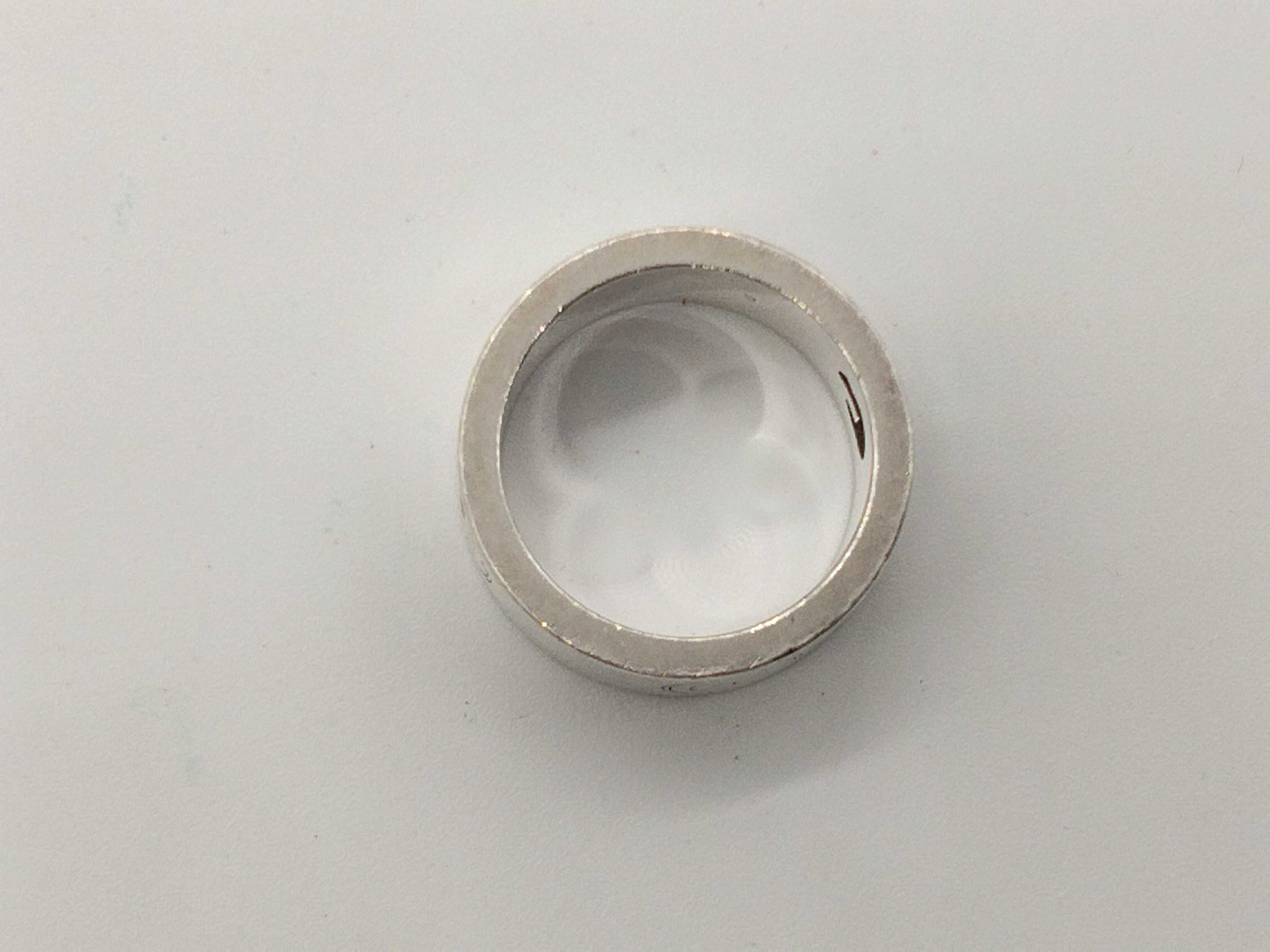 G-logo ring, 925 sterling silver, 7.9g. — view 6