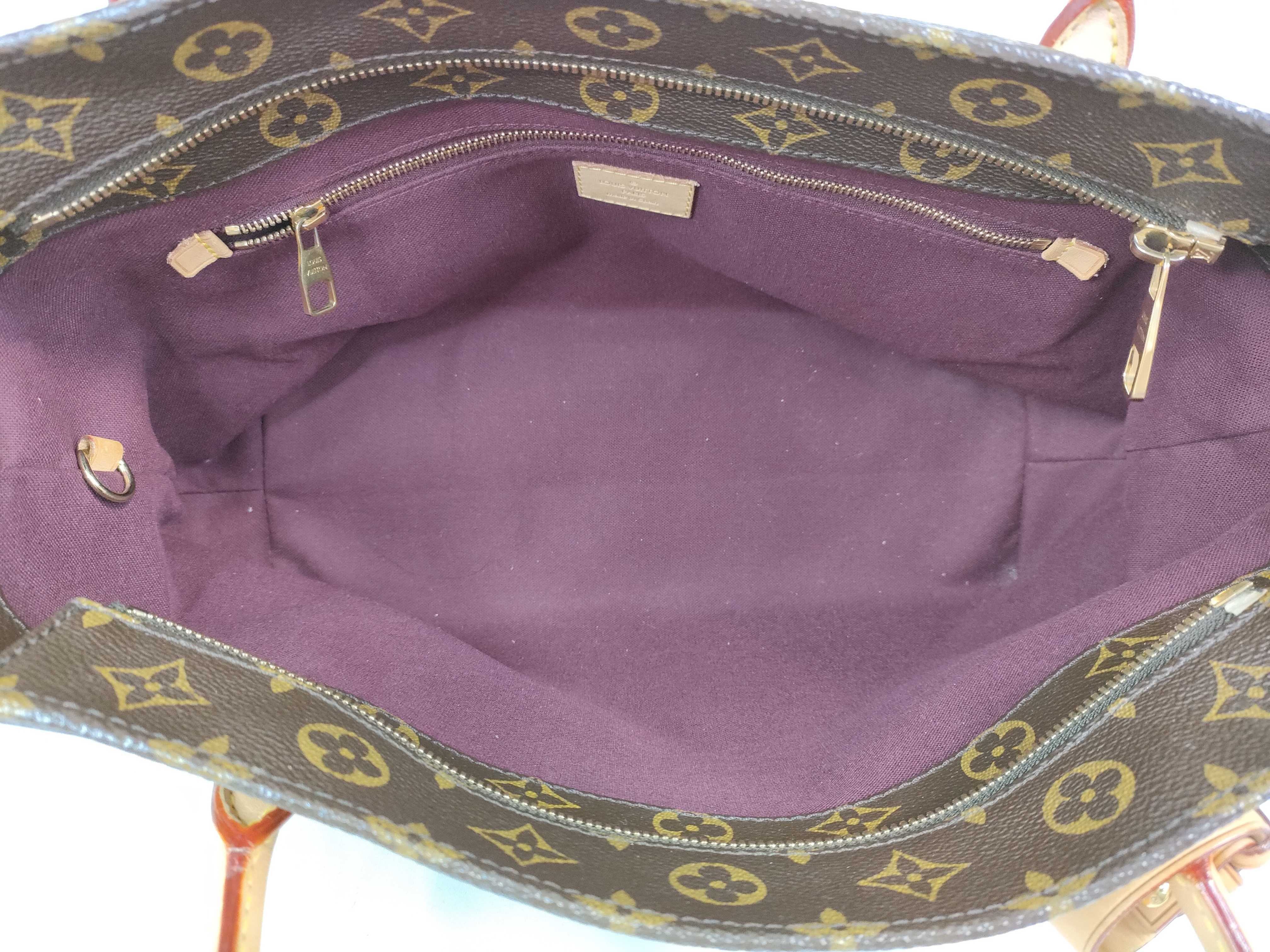 Monogram M40608 Louis Vuitton Monogram Raspail PM Handbag Tote Bag — view 10