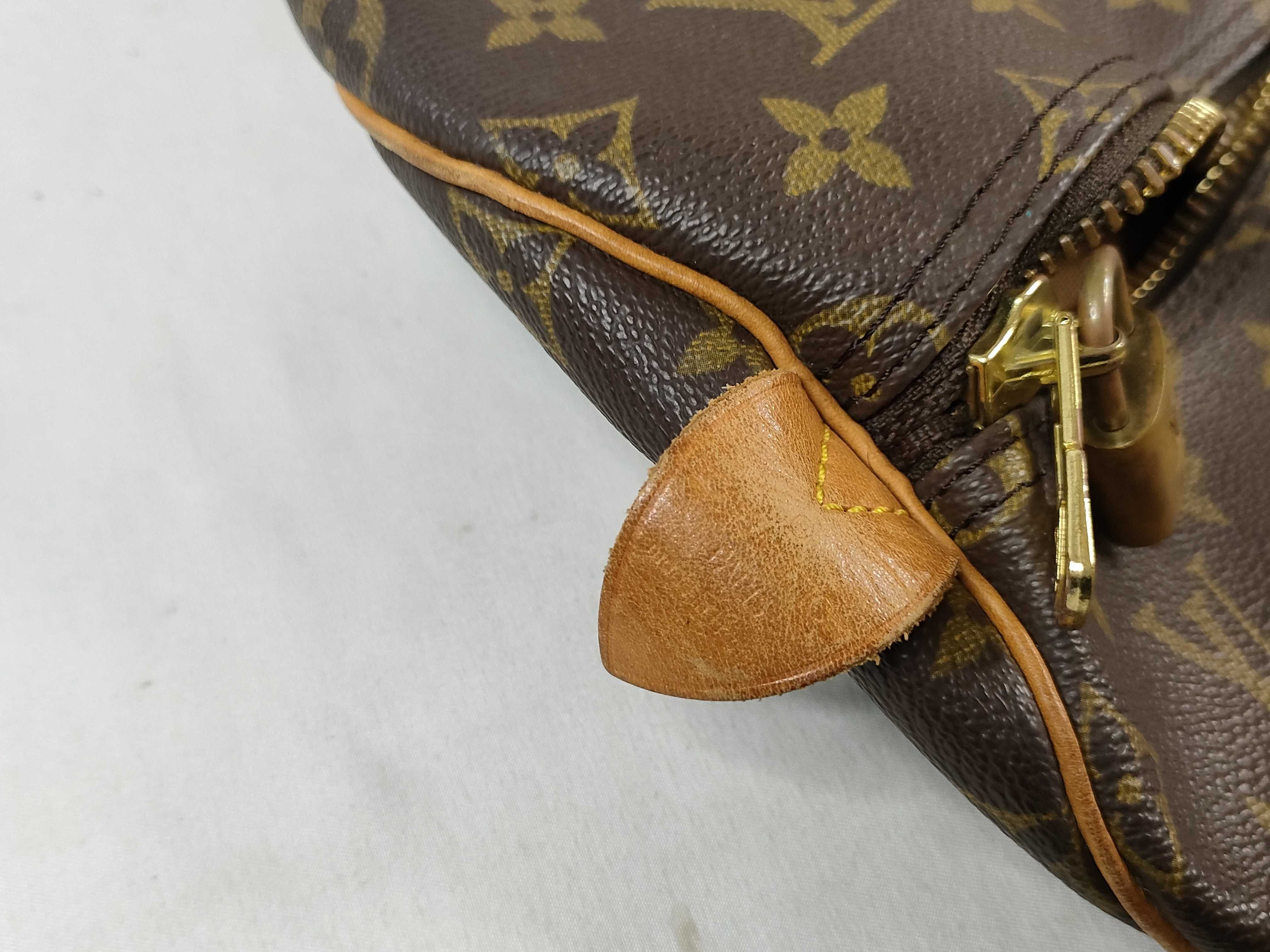 Monogram Vuitton Keepall Handbag Boston Bag — view 11