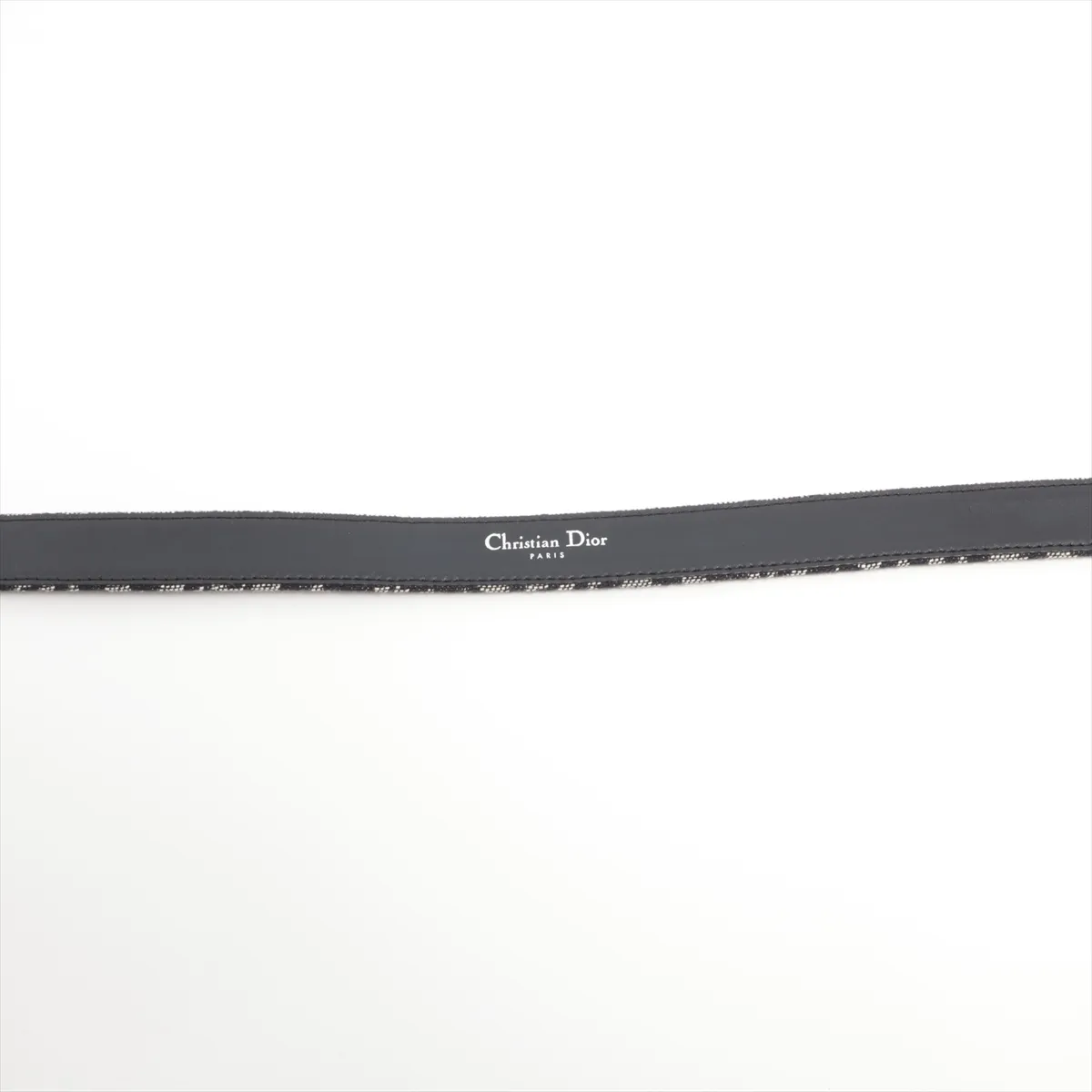 Trotter Belt 75 Canvas x Leather Black x Navy — view 4