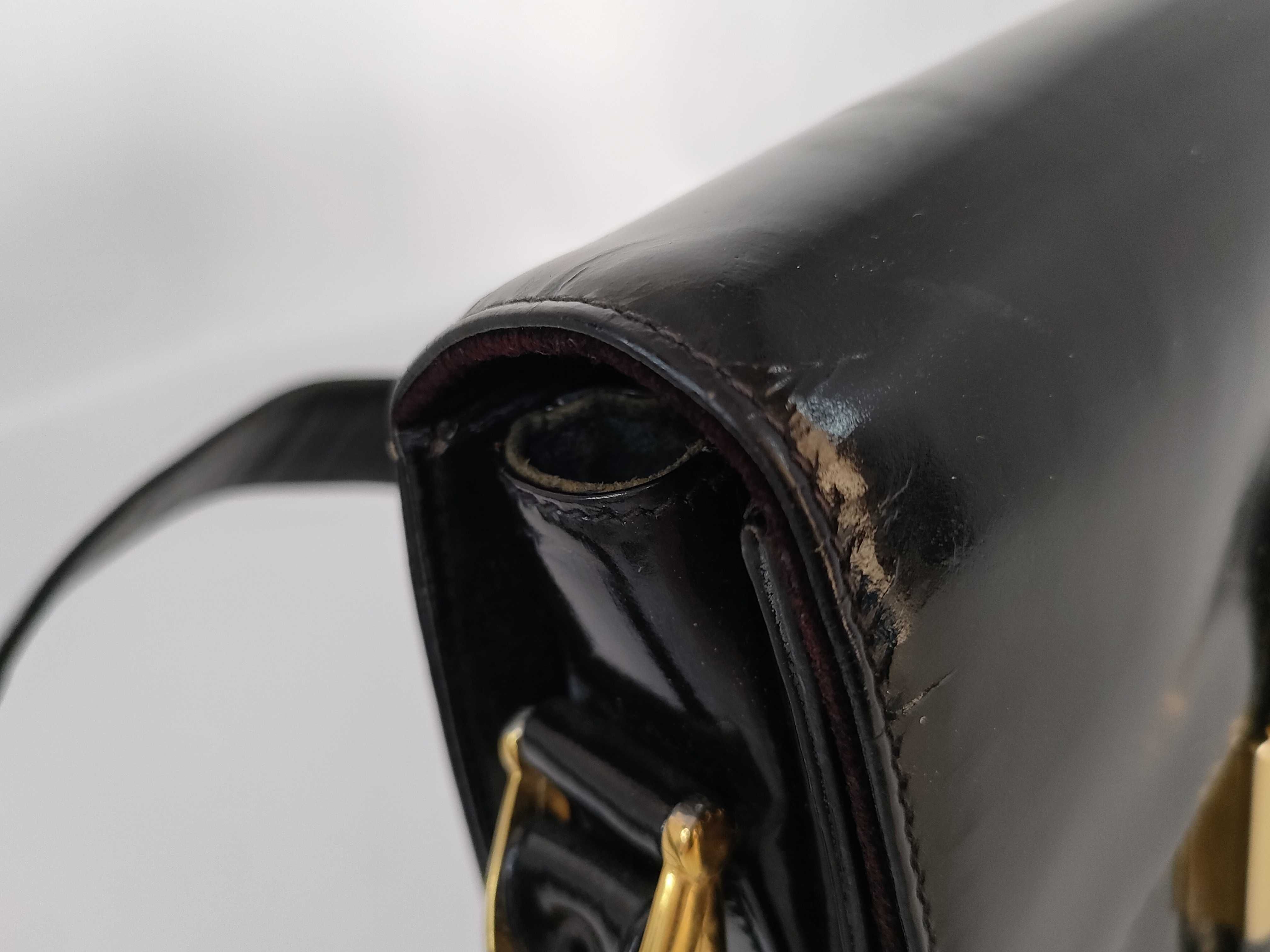 Shoulder Bag Black Leather Shoulder Bag — view 14