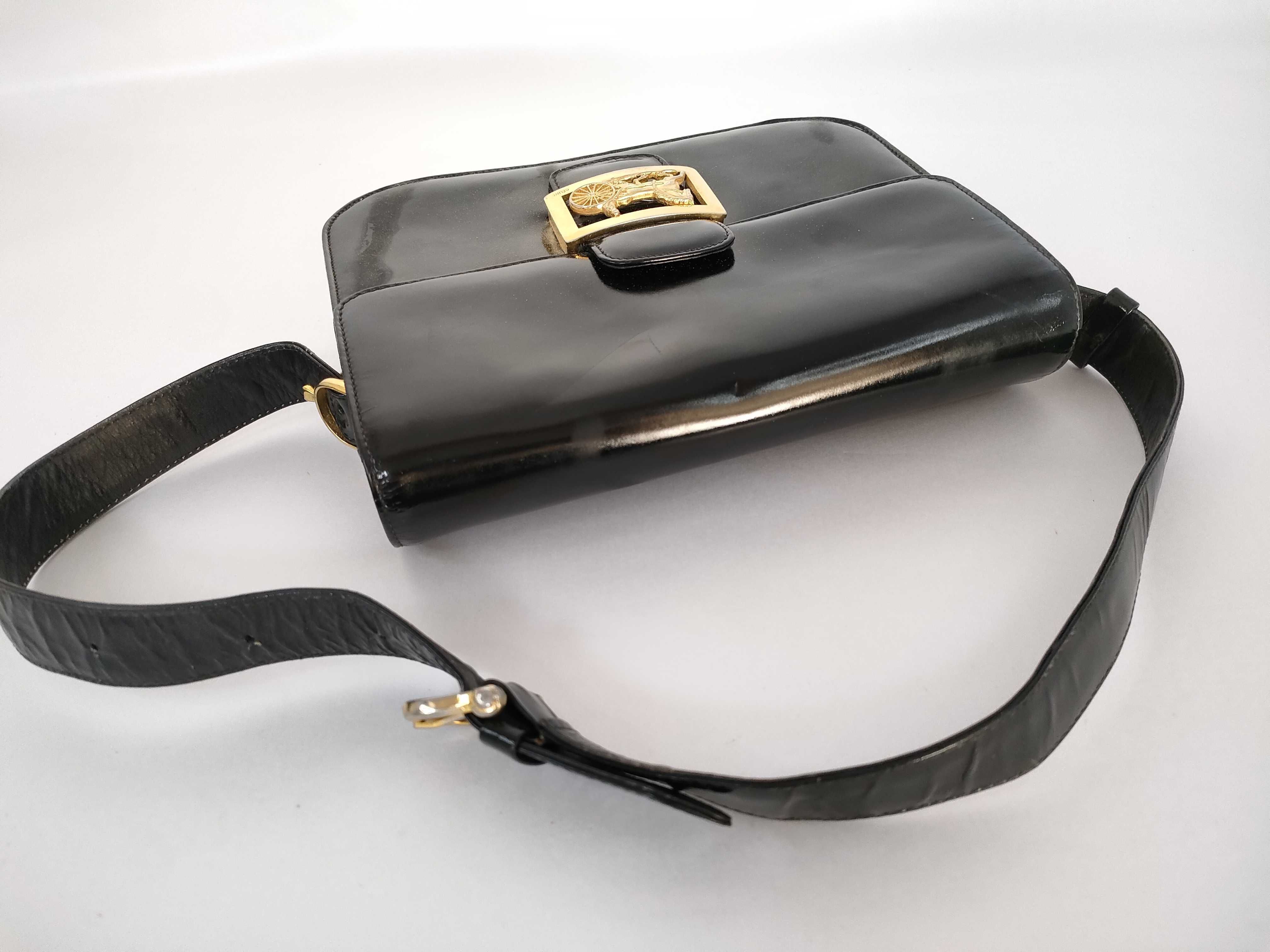 Shoulder Bag Black Leather Shoulder Bag — view 3