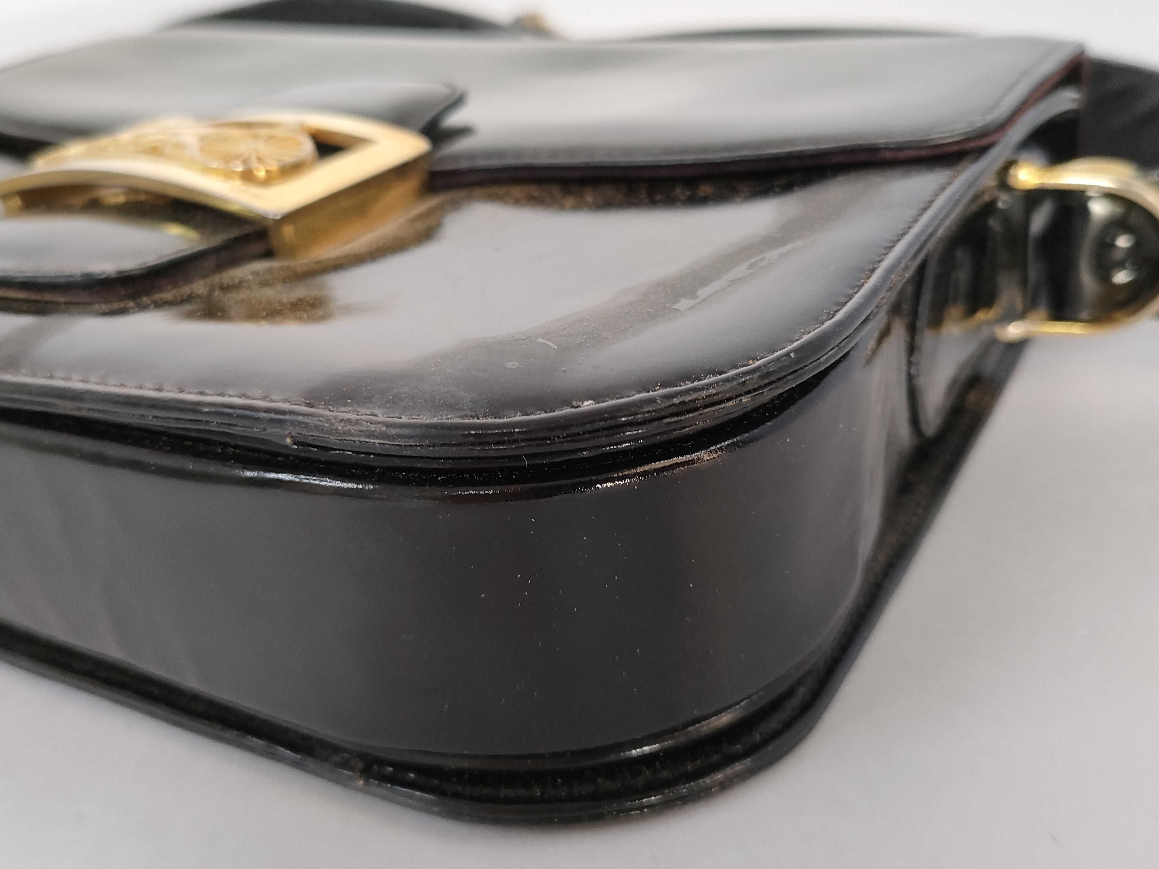 Shoulder Bag Black Leather Shoulder Bag — view 6