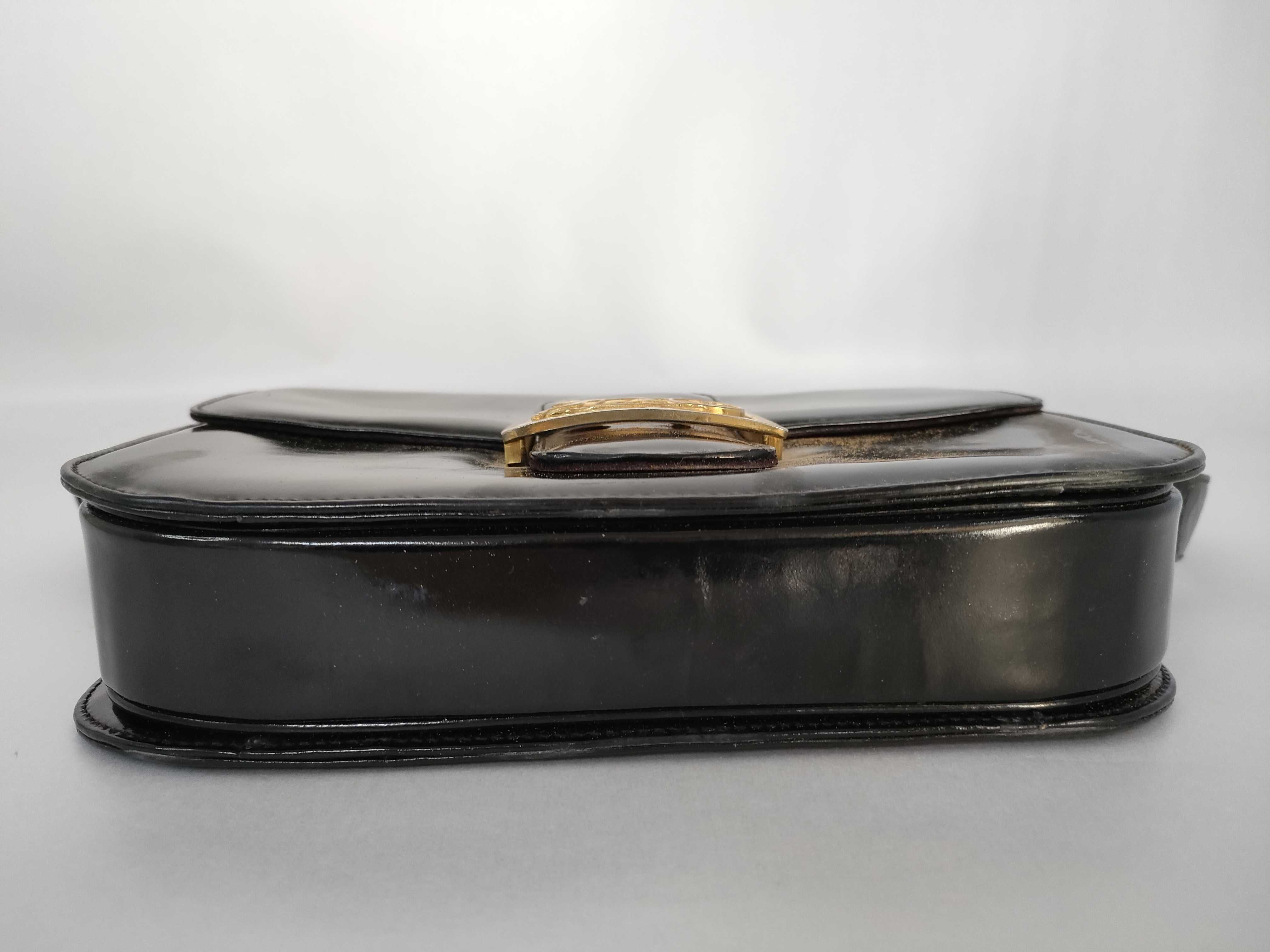 Shoulder Bag Black Leather Shoulder Bag — view 7