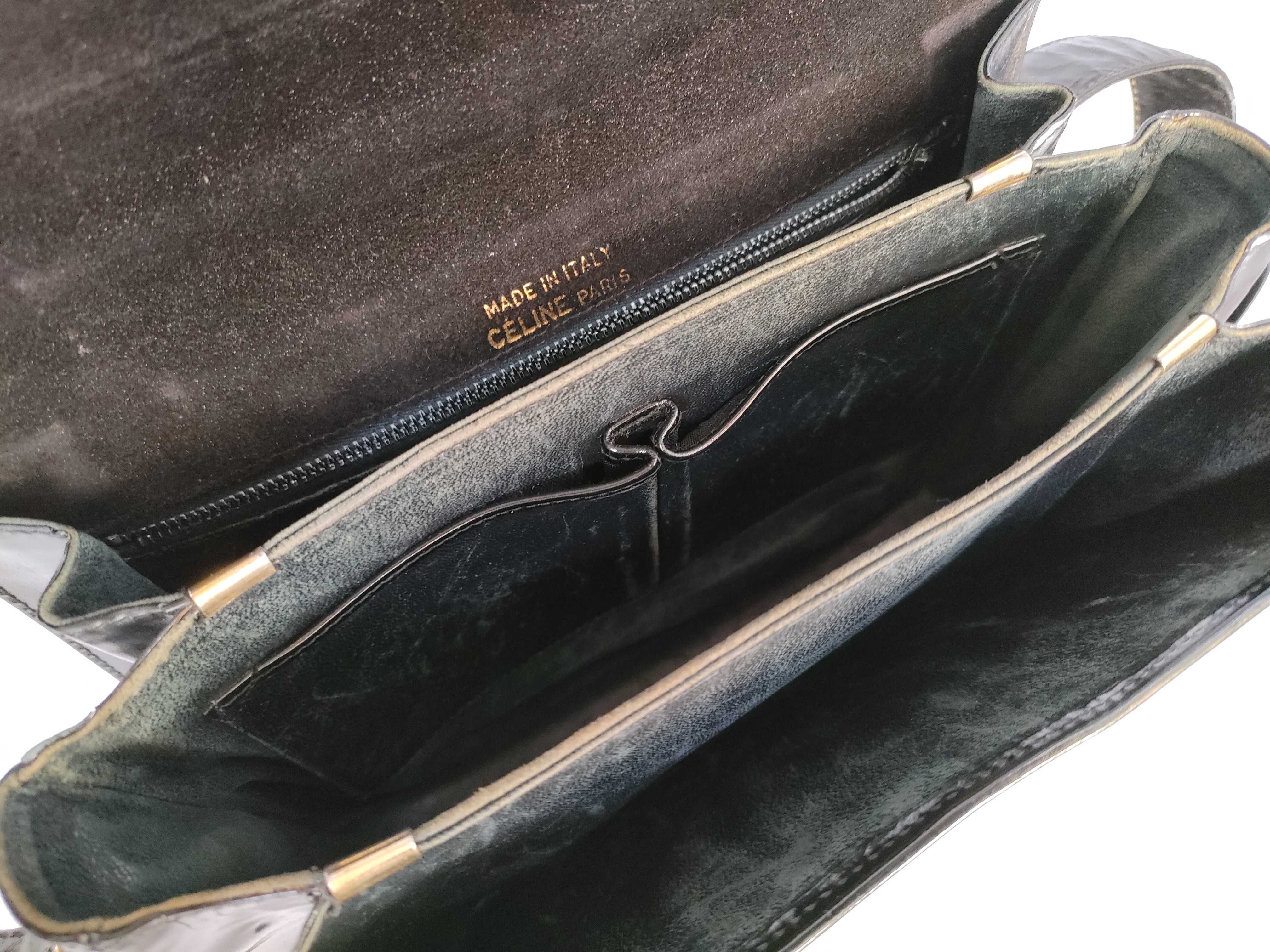 Shoulder Bag Black Leather Shoulder Bag — view 9