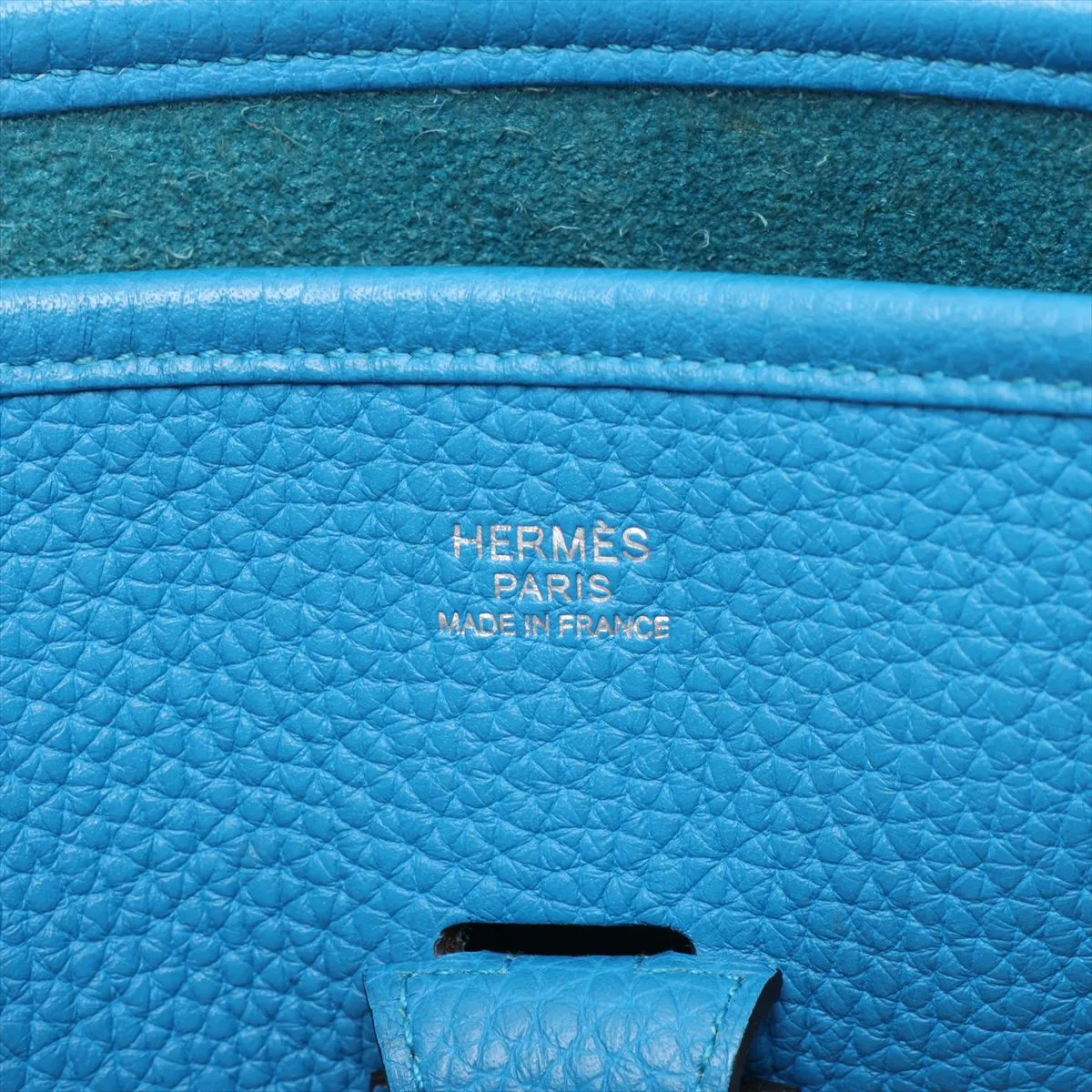 Evelyne 3 29 PM Taurillon Clemence Blue Zanzibar Silver Hardware A: 2017 — view 8
