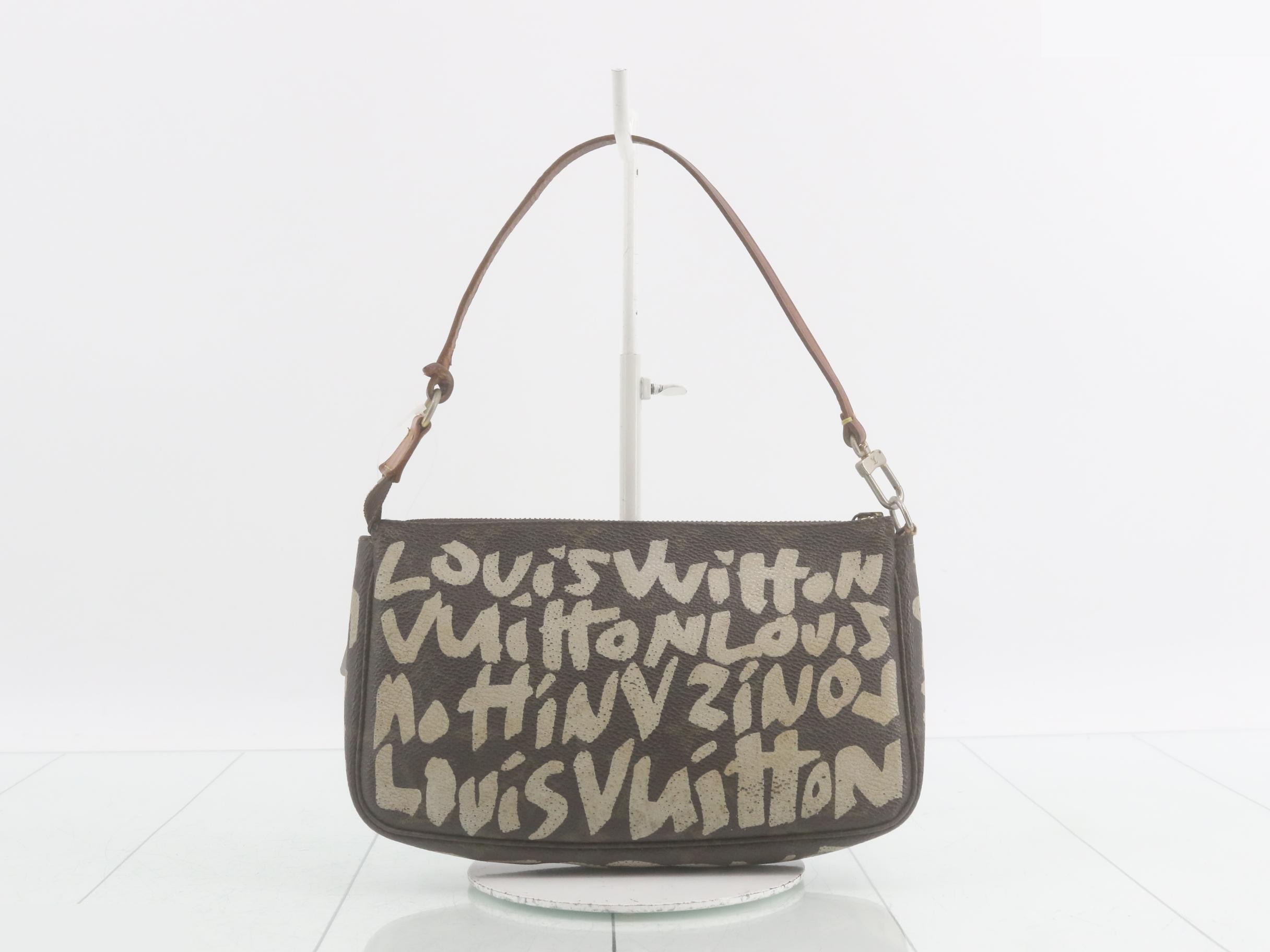 Monogram Graffiti Pochette Accessoires Accessory Pouch — view 2