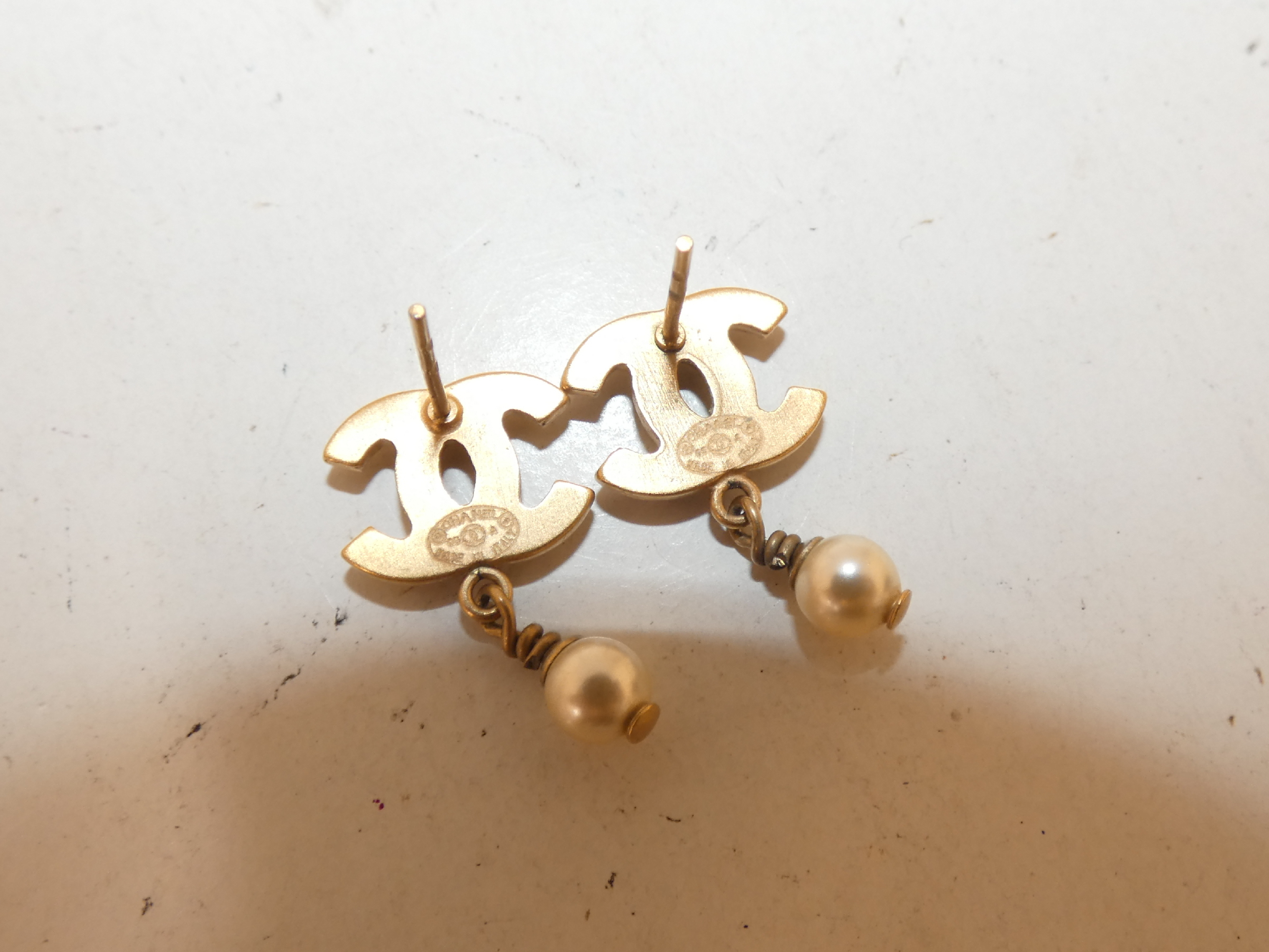 Coco Faux Pearl Earrings — view 5