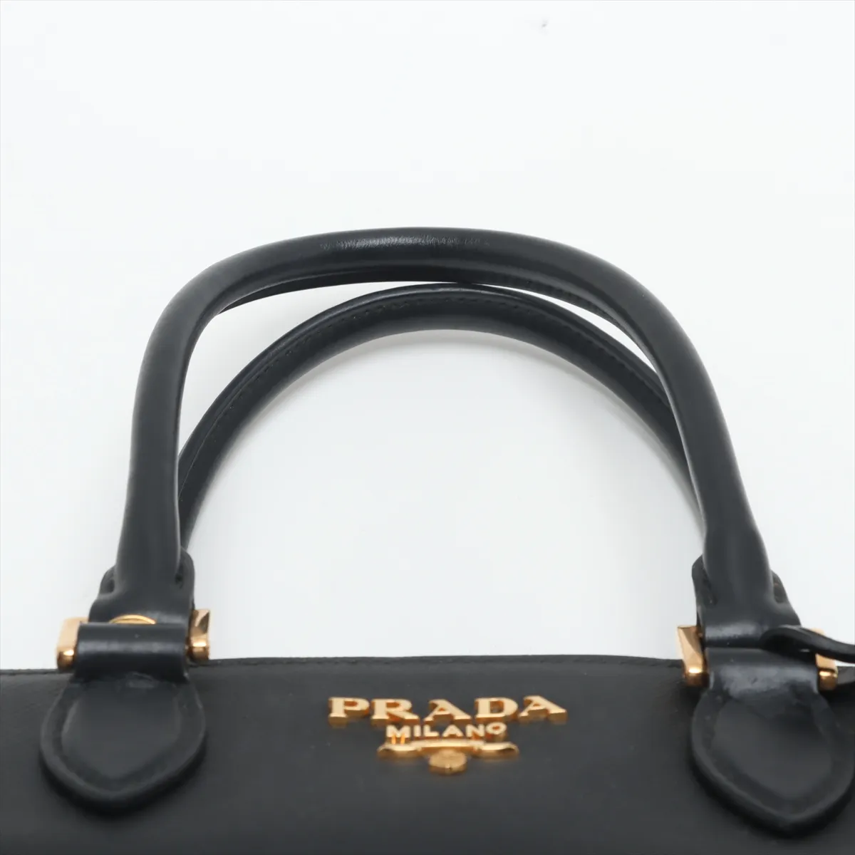 leather handbag, black — view 6
