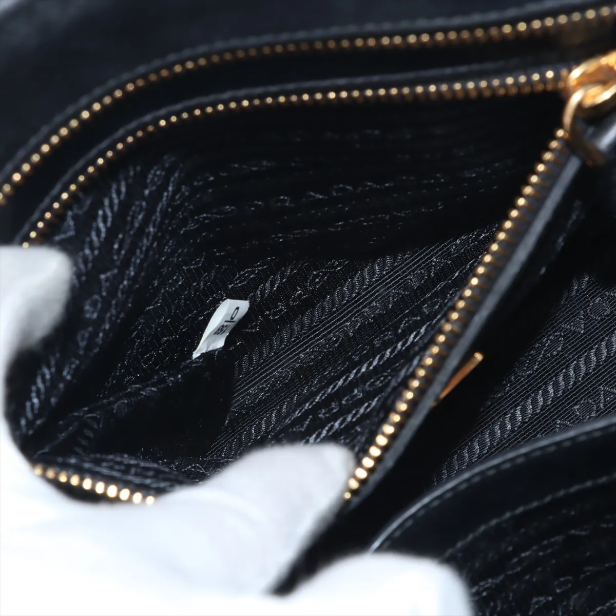 leather handbag, black — view 9