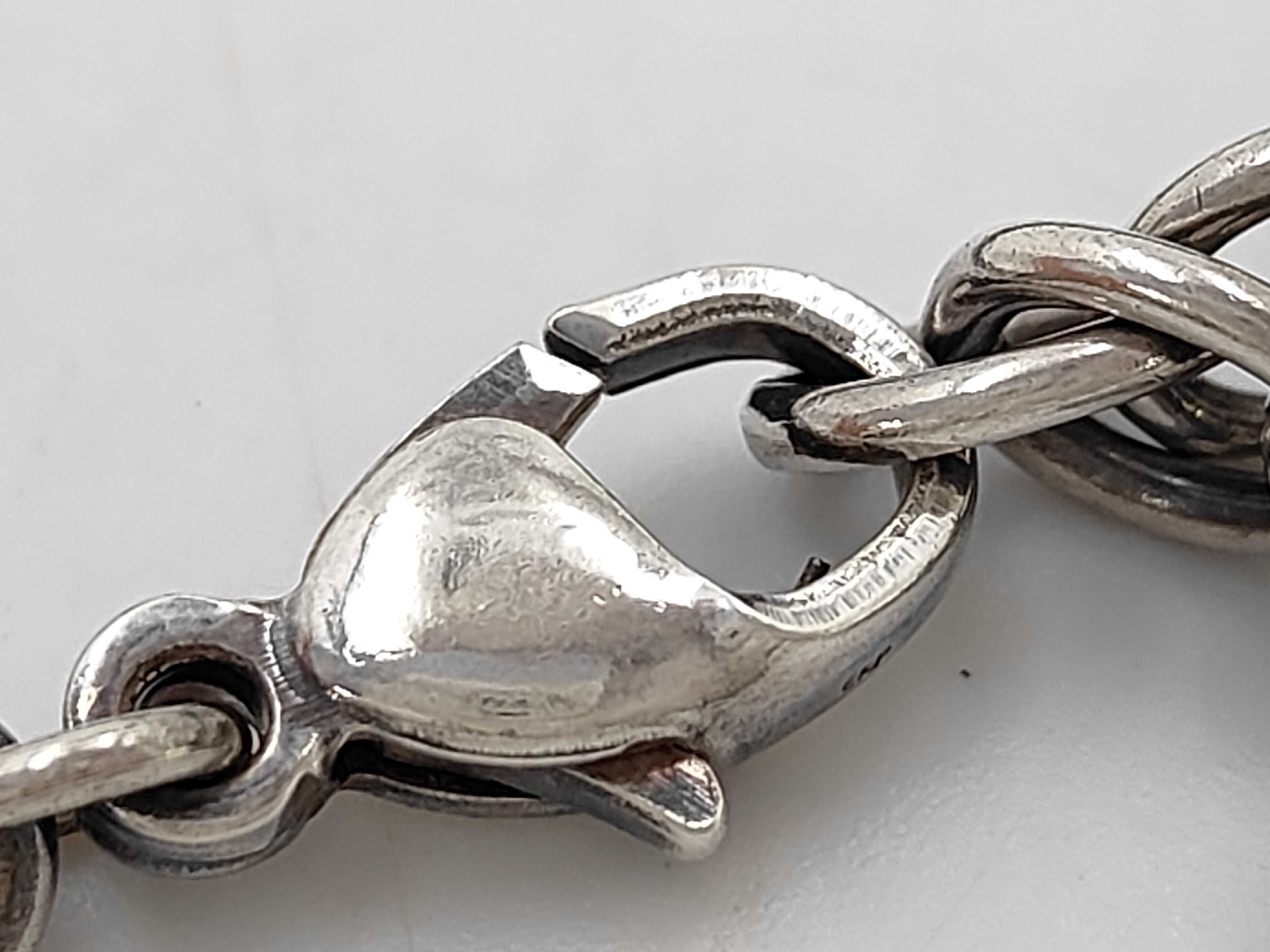 bracelet, black and silver, bracelet/bangle — view 3