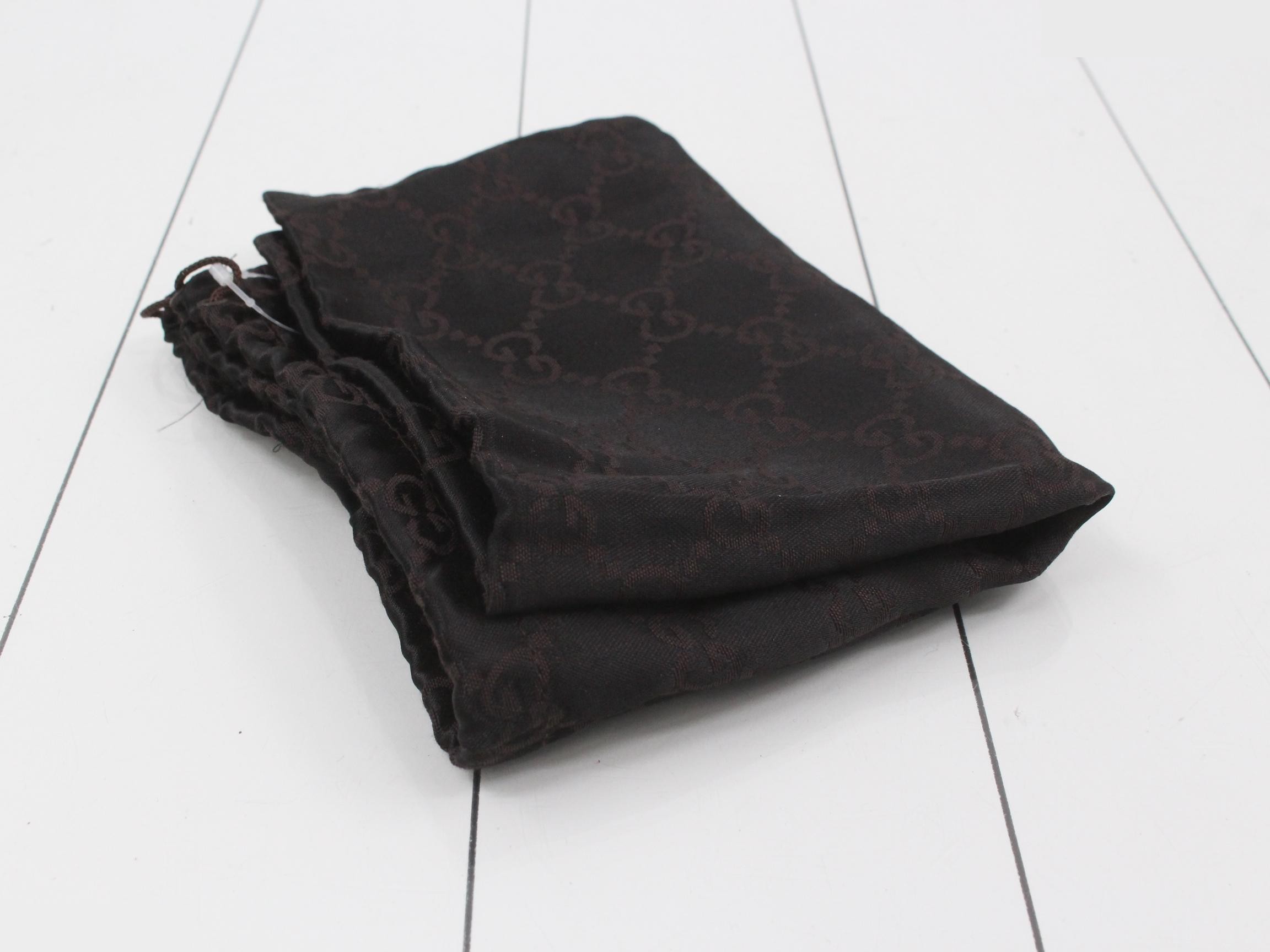 GG pattern one-shoulder bag, Noir suede, 001 3778 — view 7