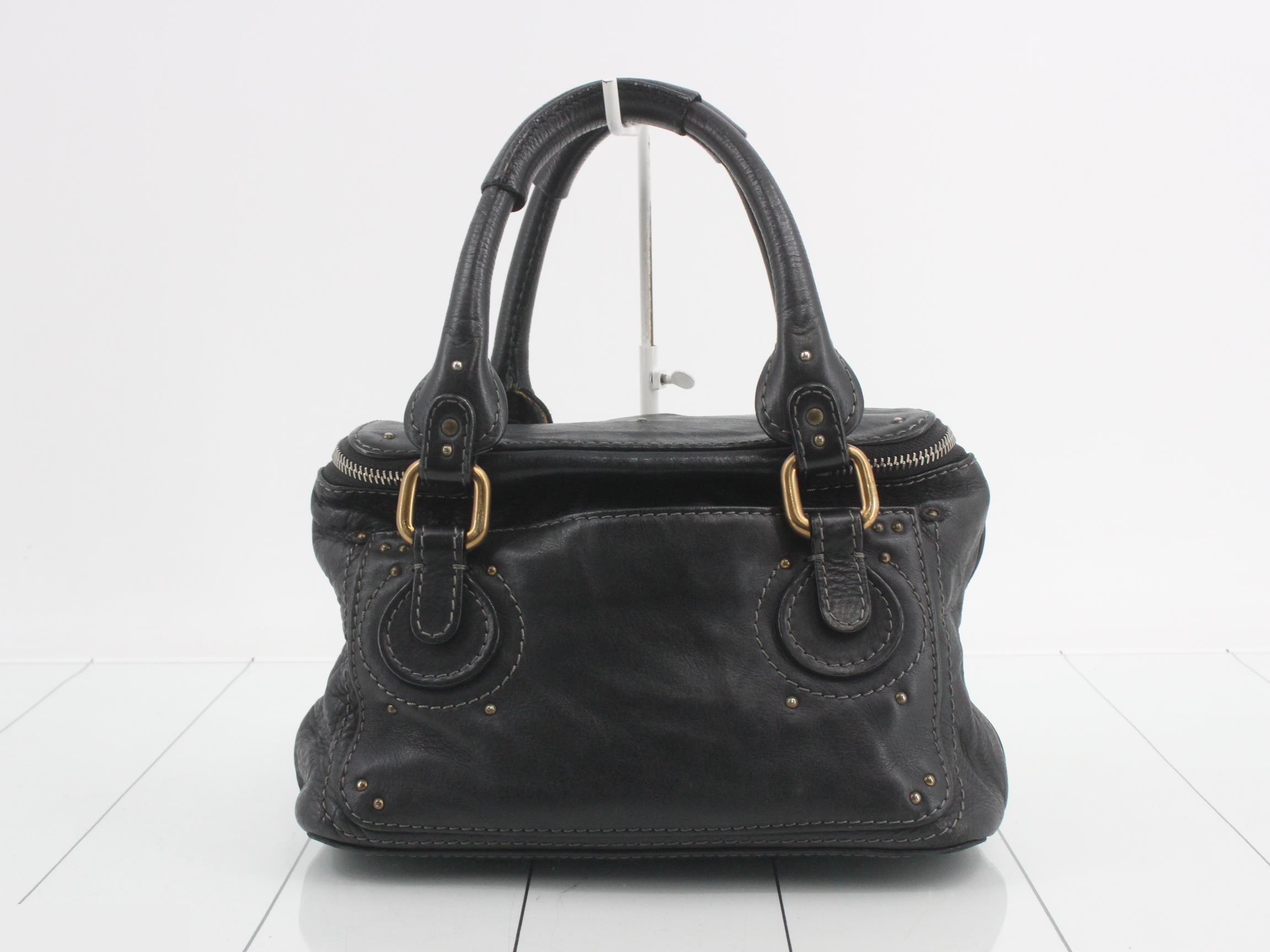 Paddington Leather Handbag with Mirror — view 2