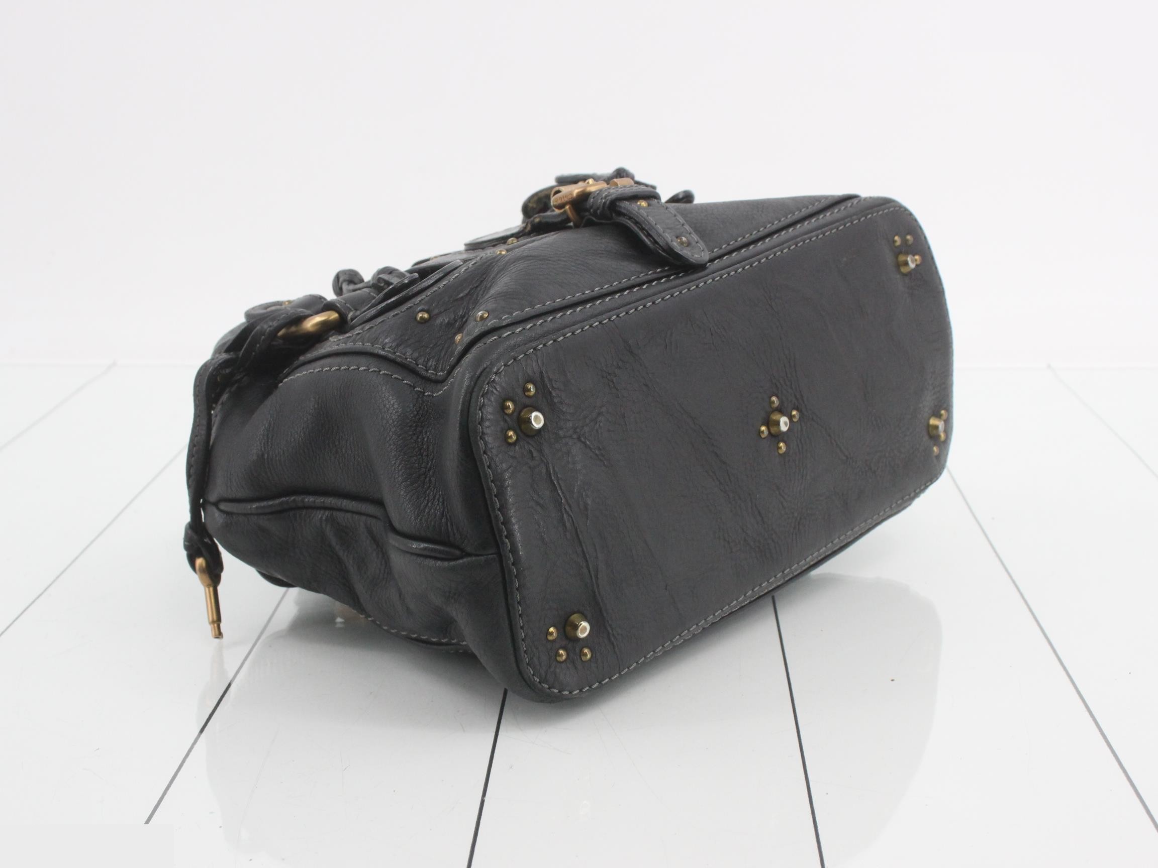Paddington Leather Handbag with Mirror — view 5