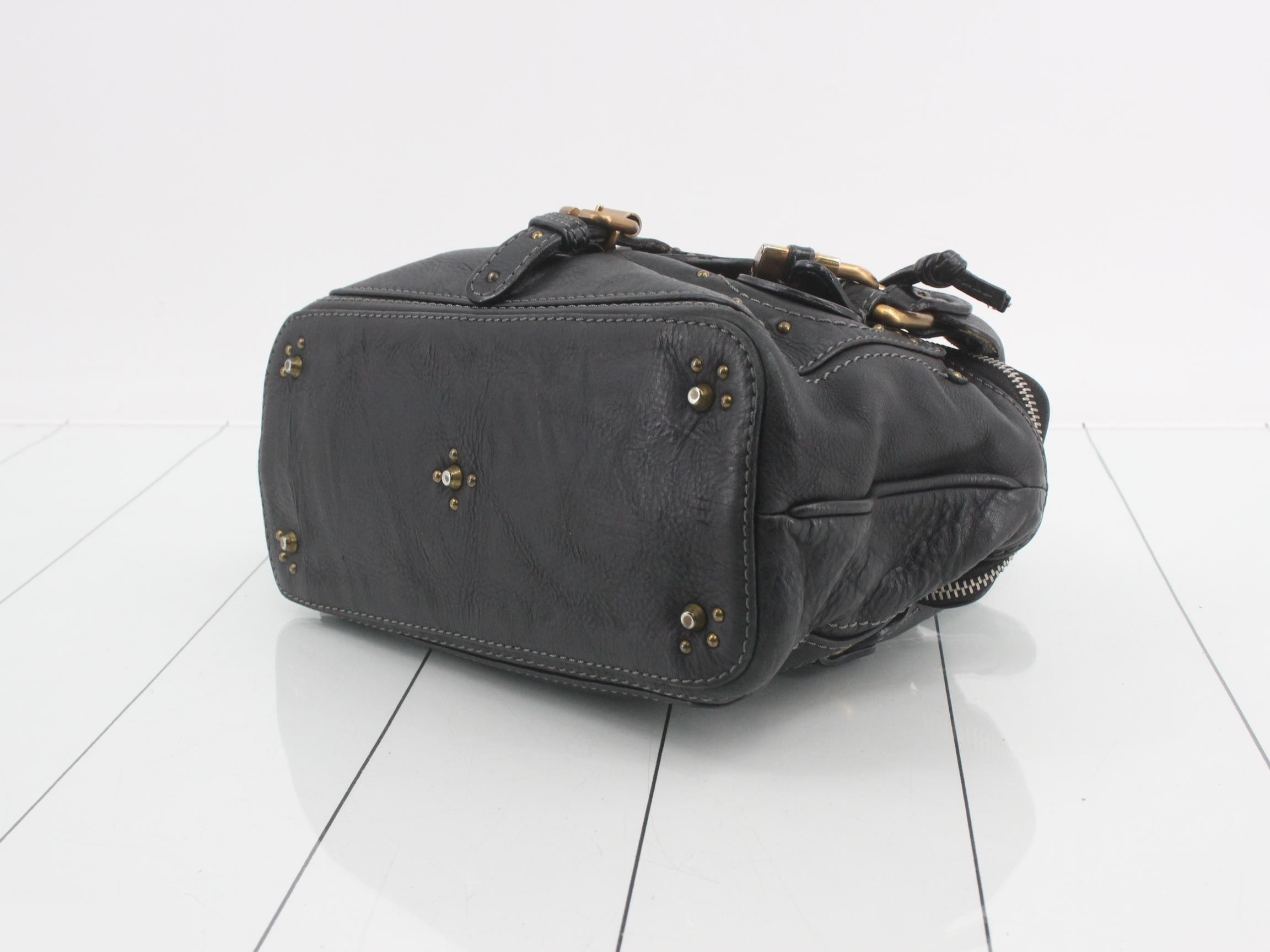 Paddington Leather Handbag with Mirror — view 6