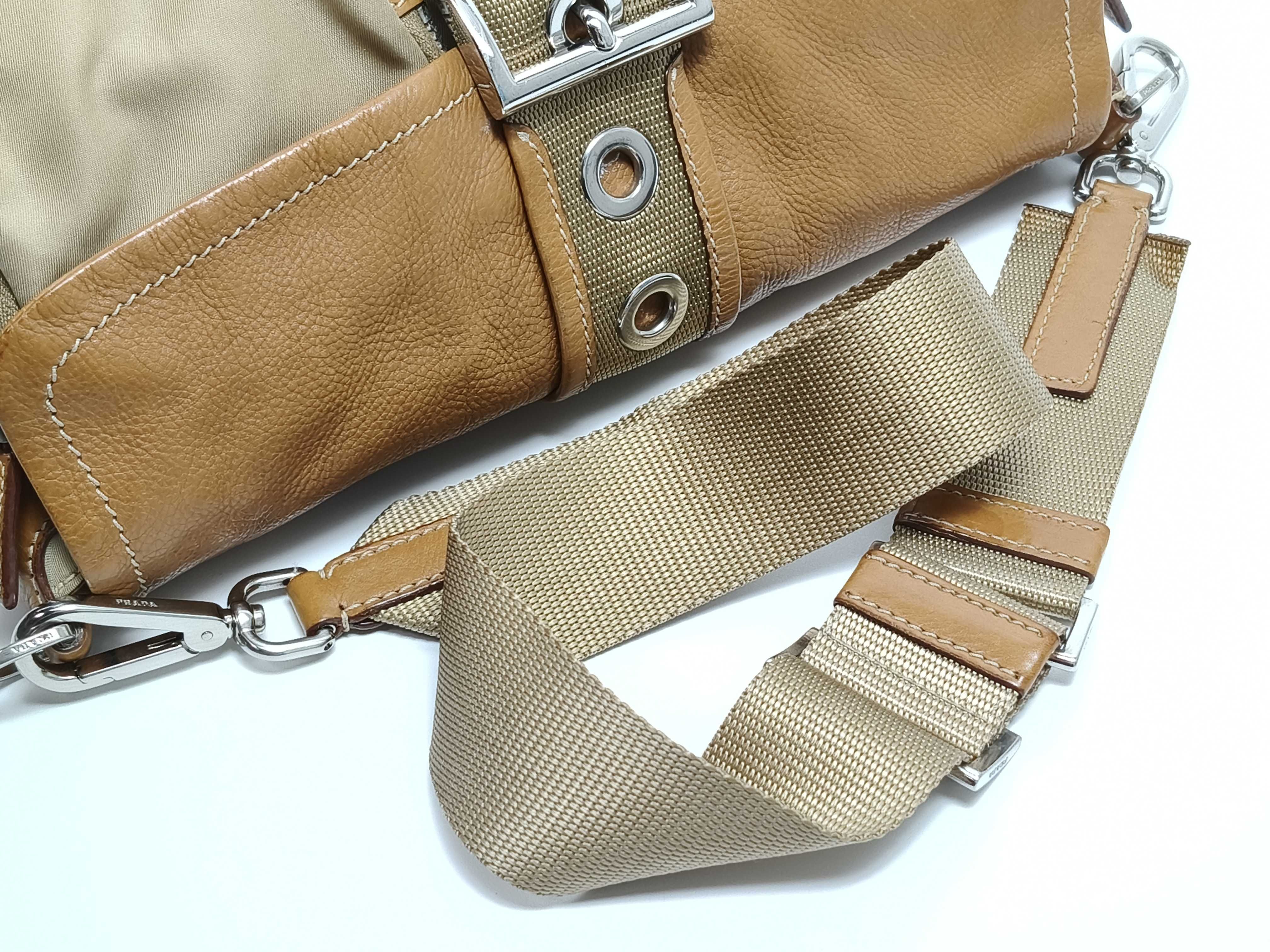 Nylon Prada Belt Bag Handbag Shoulder Bag — view 3