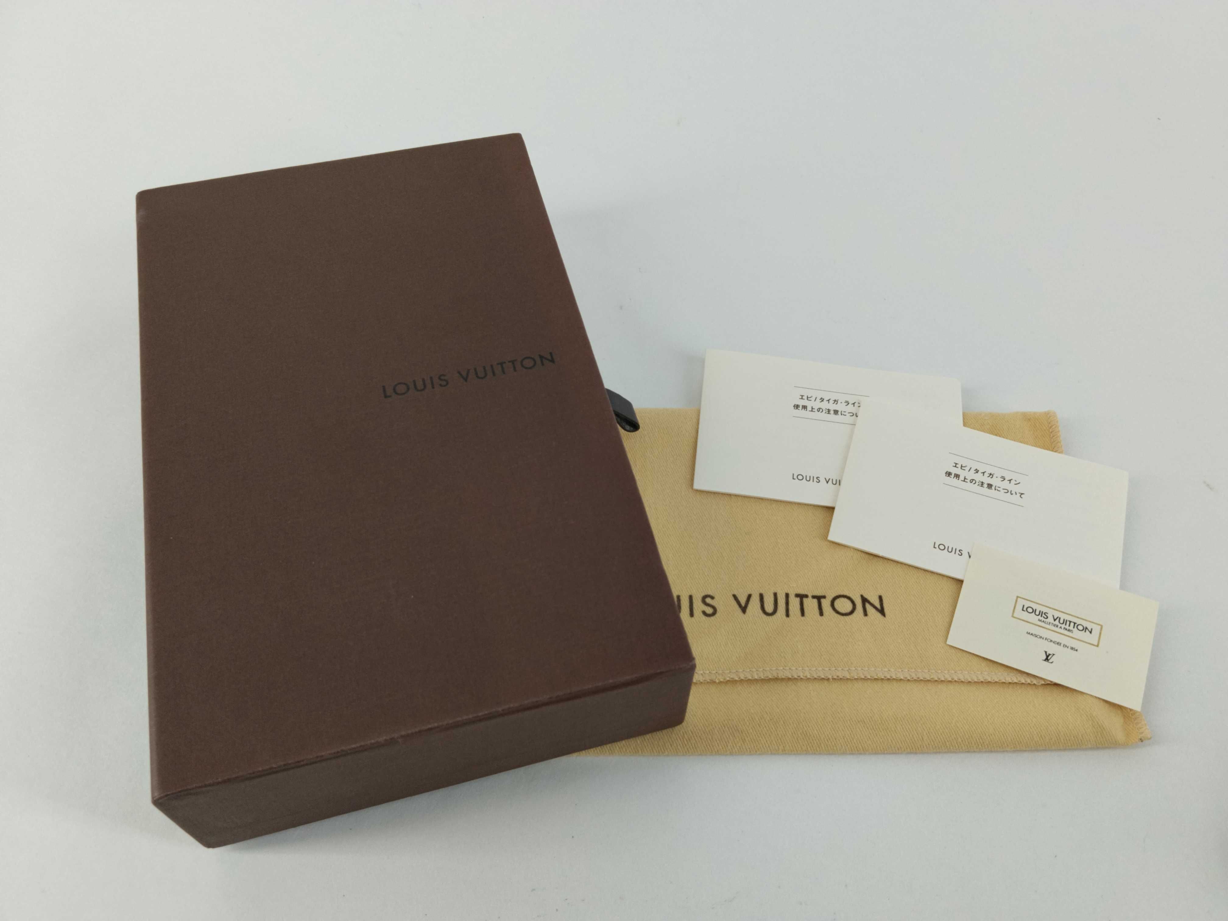 Epi Leather Zip-Up Long Wallet, Purple, with Box, M6007 CA1008 — view 15
