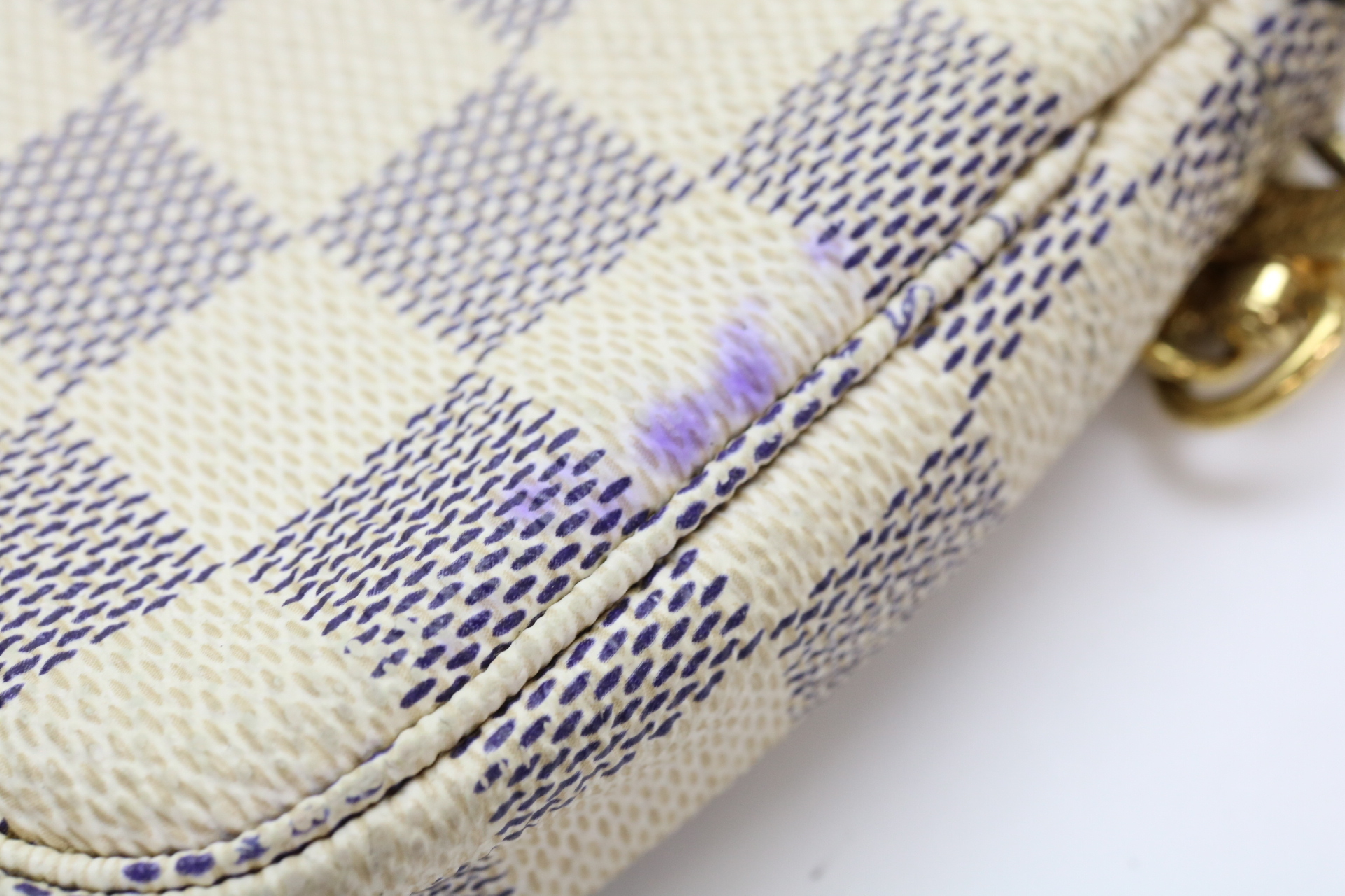 Damier Azur Mini Accessoires Pouch — view 11