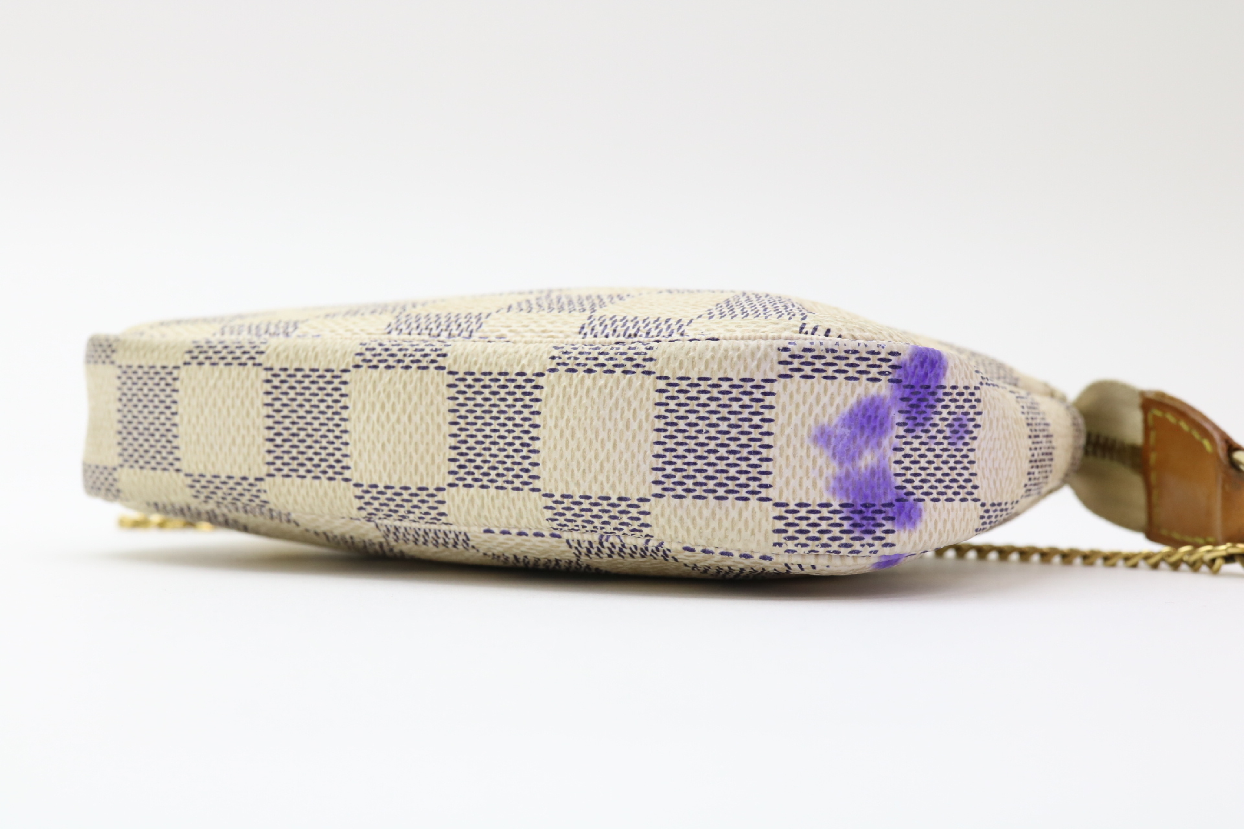 Damier Azur Mini Accessoires Pouch — view 5