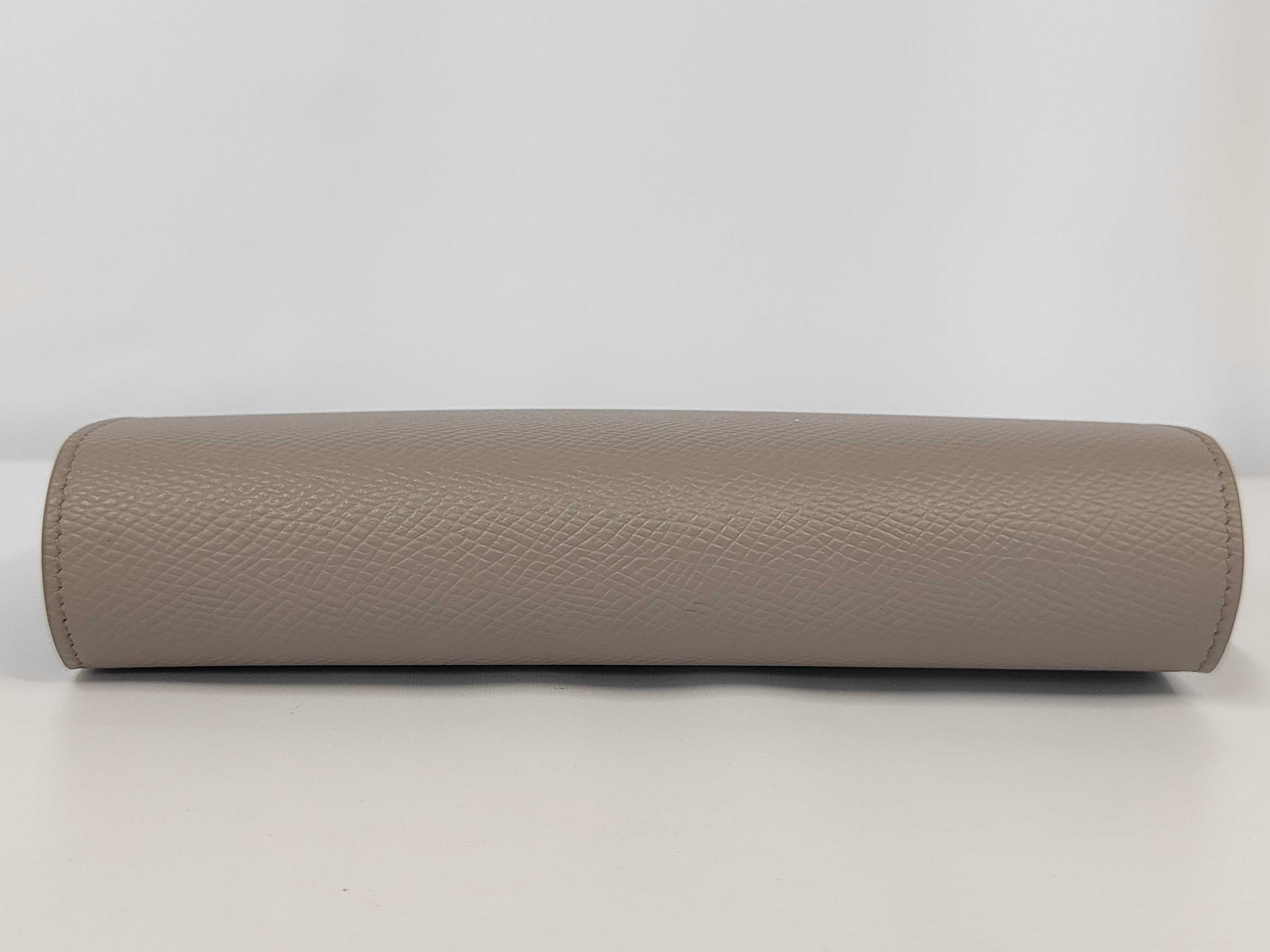 Unused Flap Long Wallet Etoupe Wallet — view 6