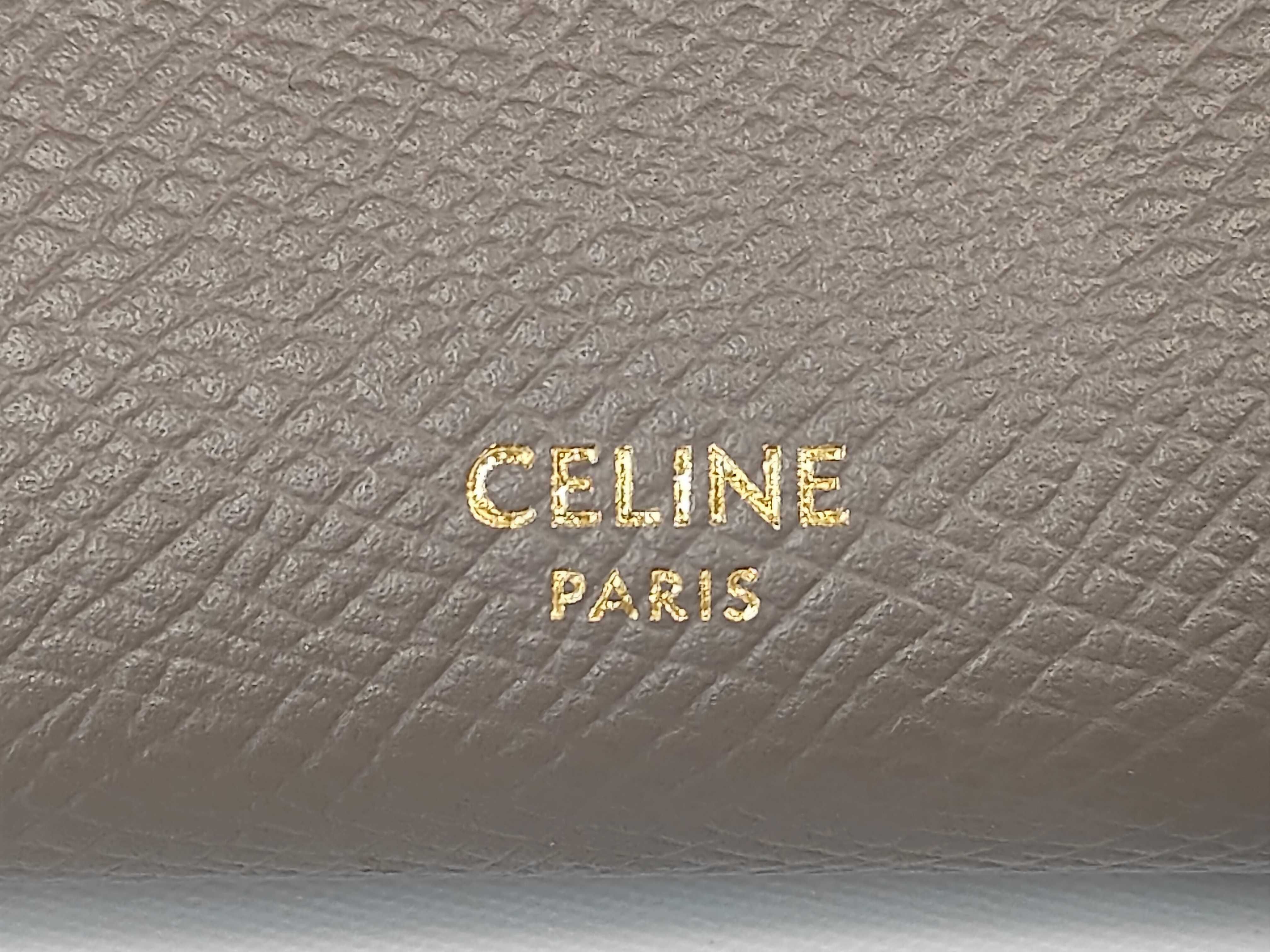 Unused Flap Long Wallet Etoupe Wallet — view 10