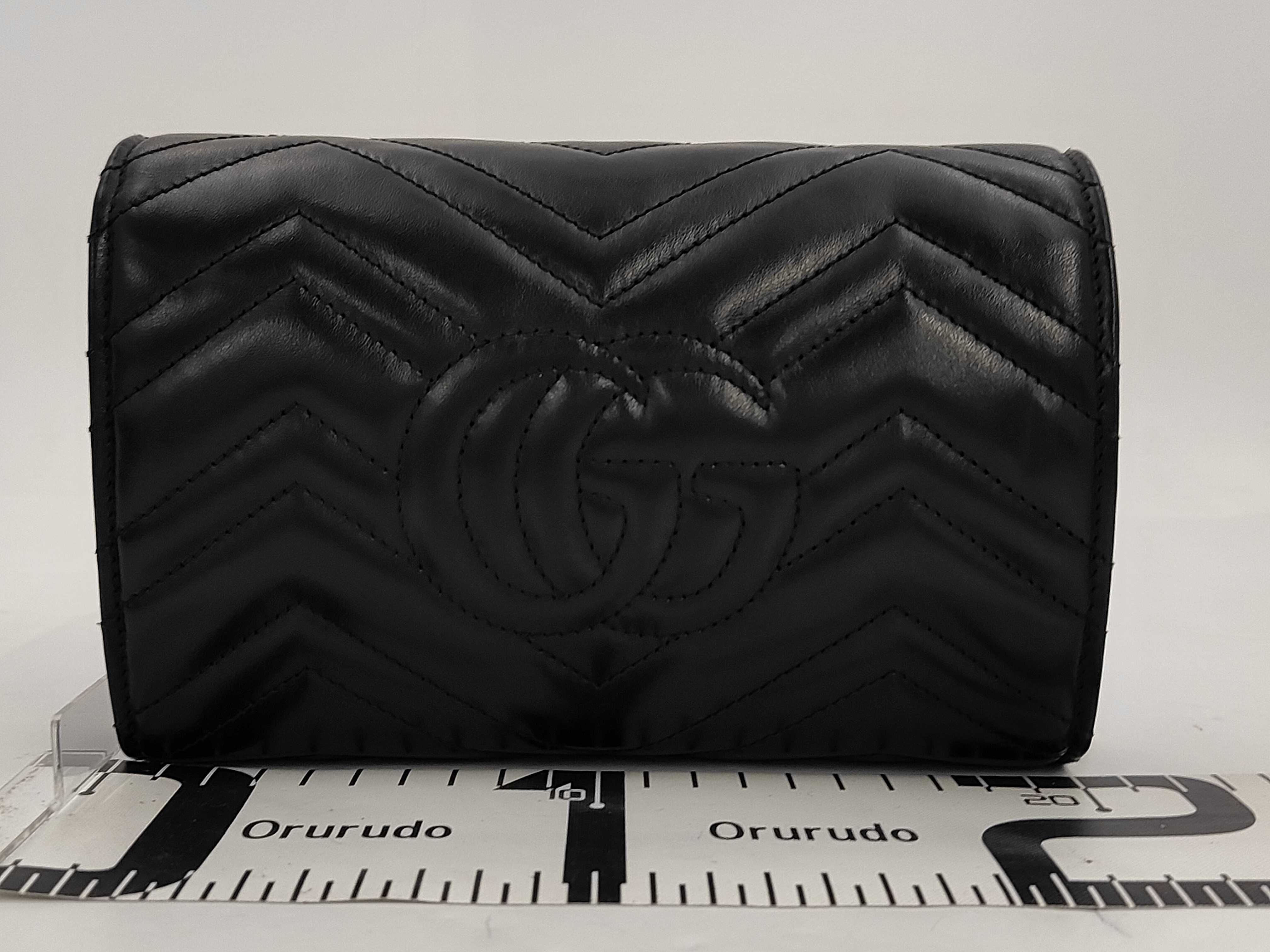 Chain Shoulder Bag, Black Shoulder Bag — view 2