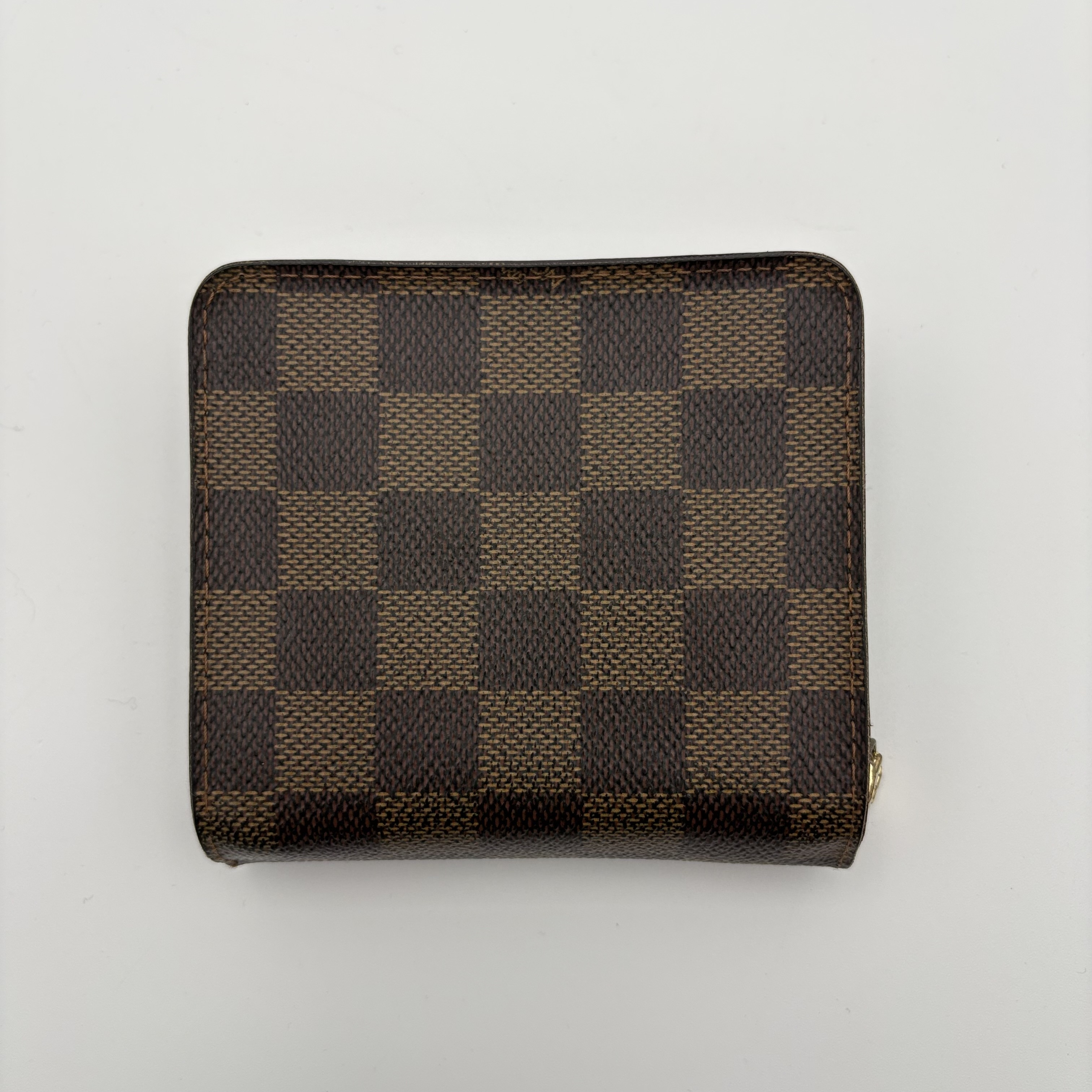 Damier Compact Zip Bi-fold Wallet — view 2