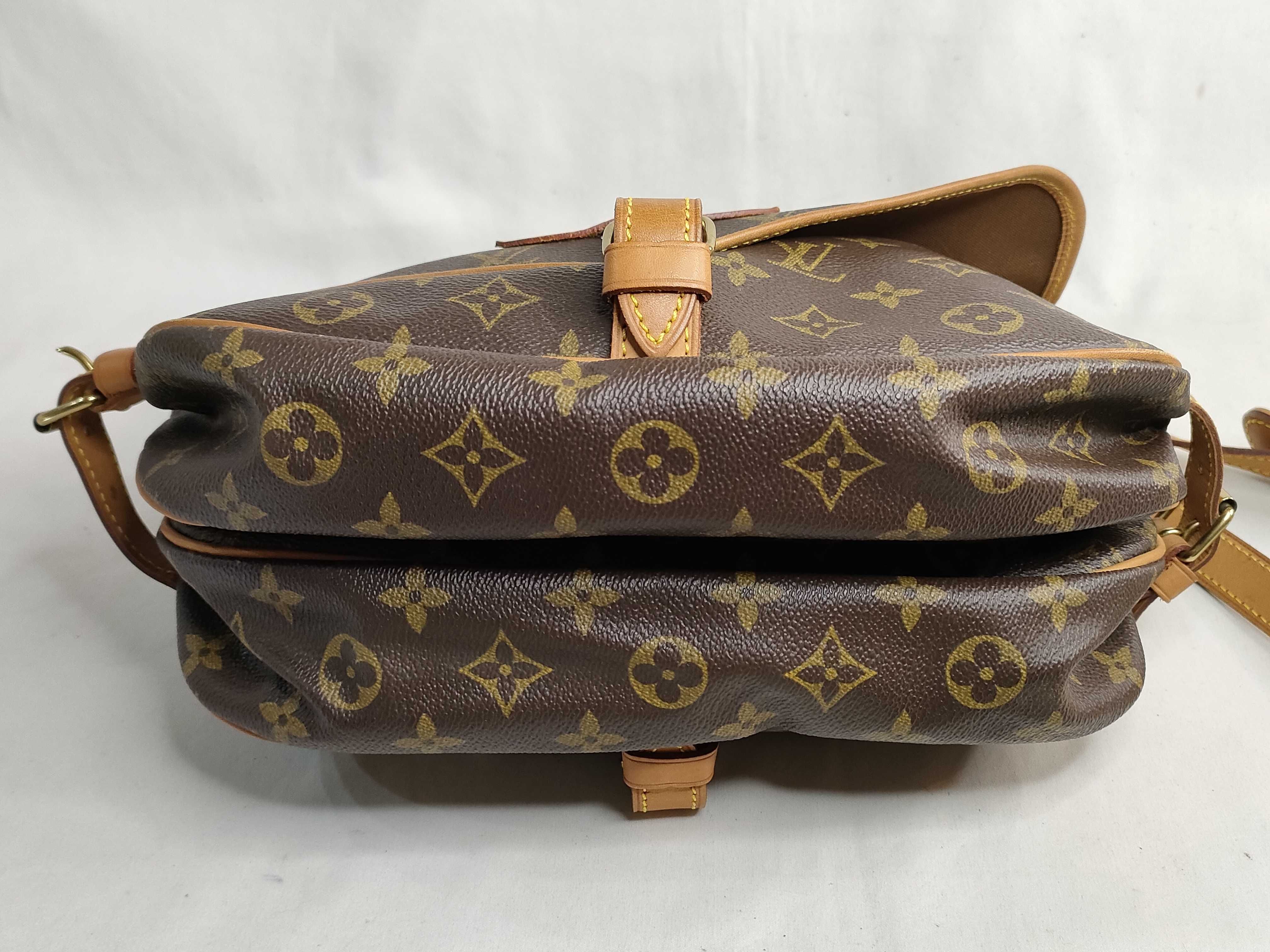 Monogram Saumur 30 M42256 Brown MB0032 Shoulder Bag — view 7